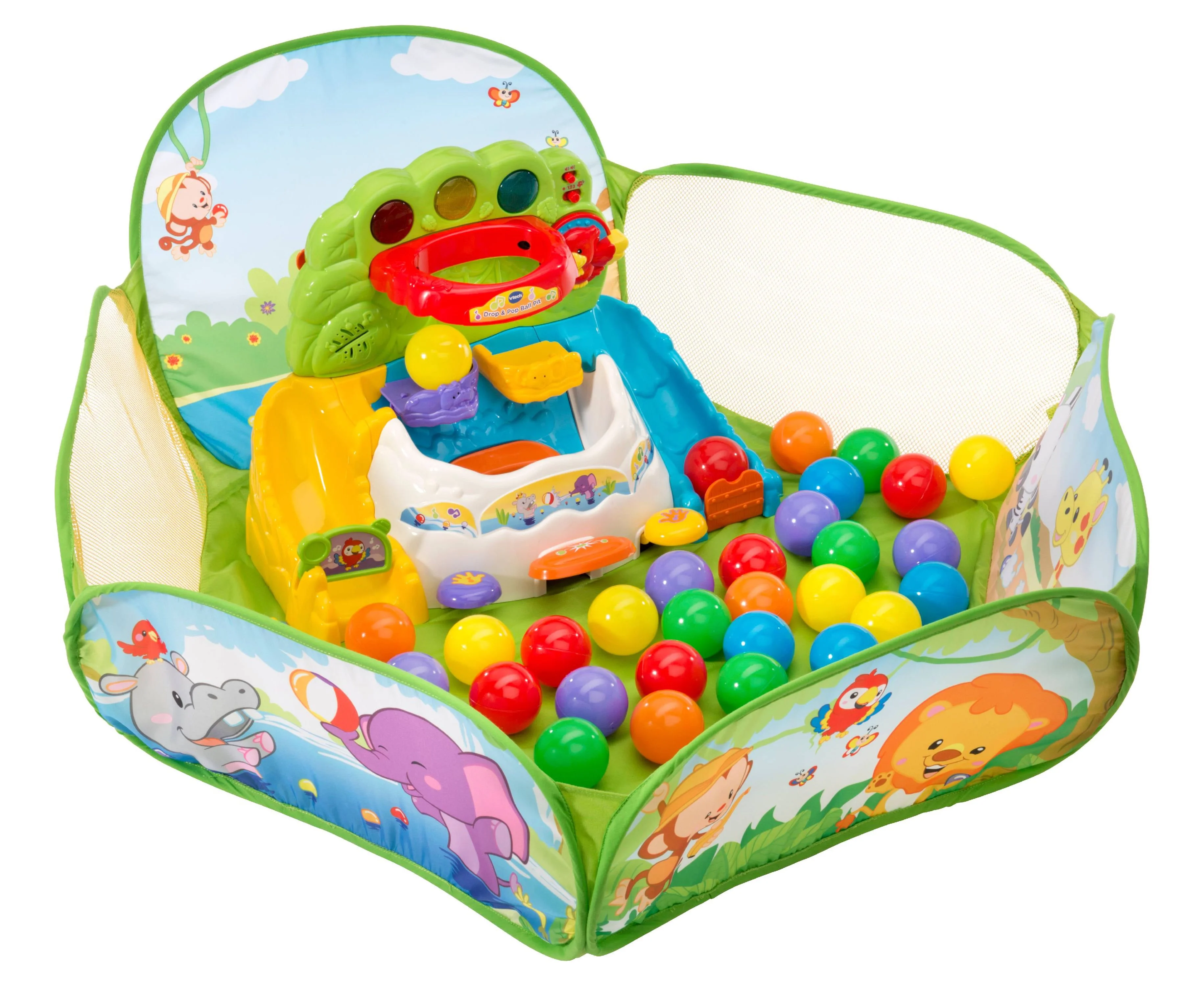 VTech, Pop-a-Balls Drop and Pop Ball Pit, Learning Toy, Ball Toys