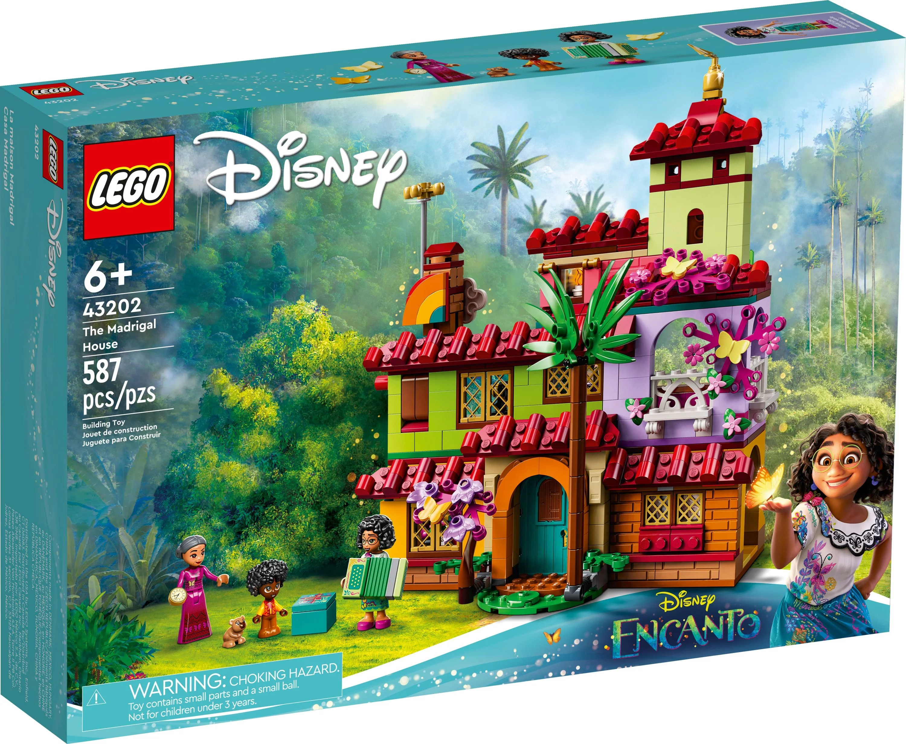 LEGO Disney Encanto the Madrigal House 43202 Multicolor Building Kit