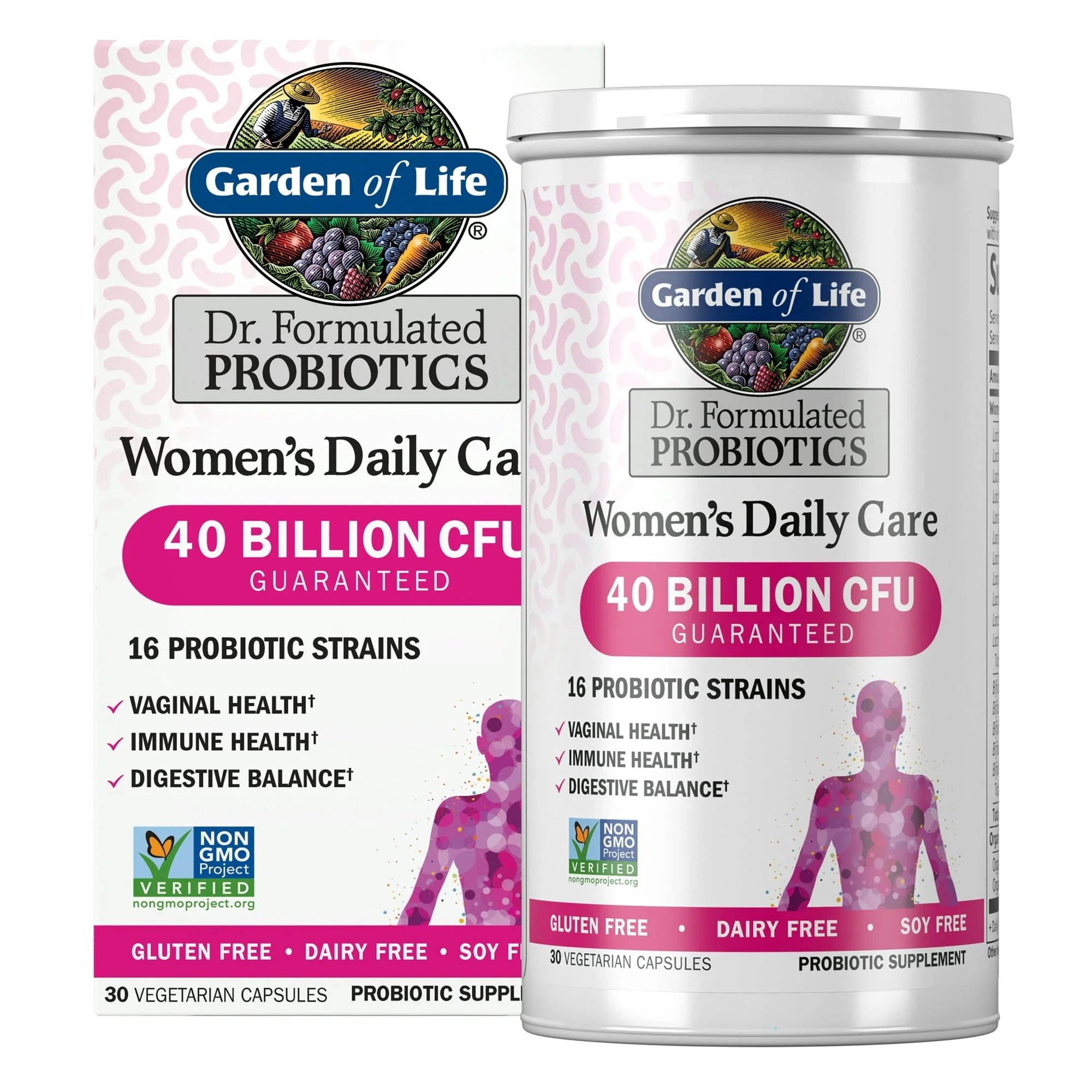 Garden of Life Dr. Formulated Women’s Daily Care Probiotics, 30ct