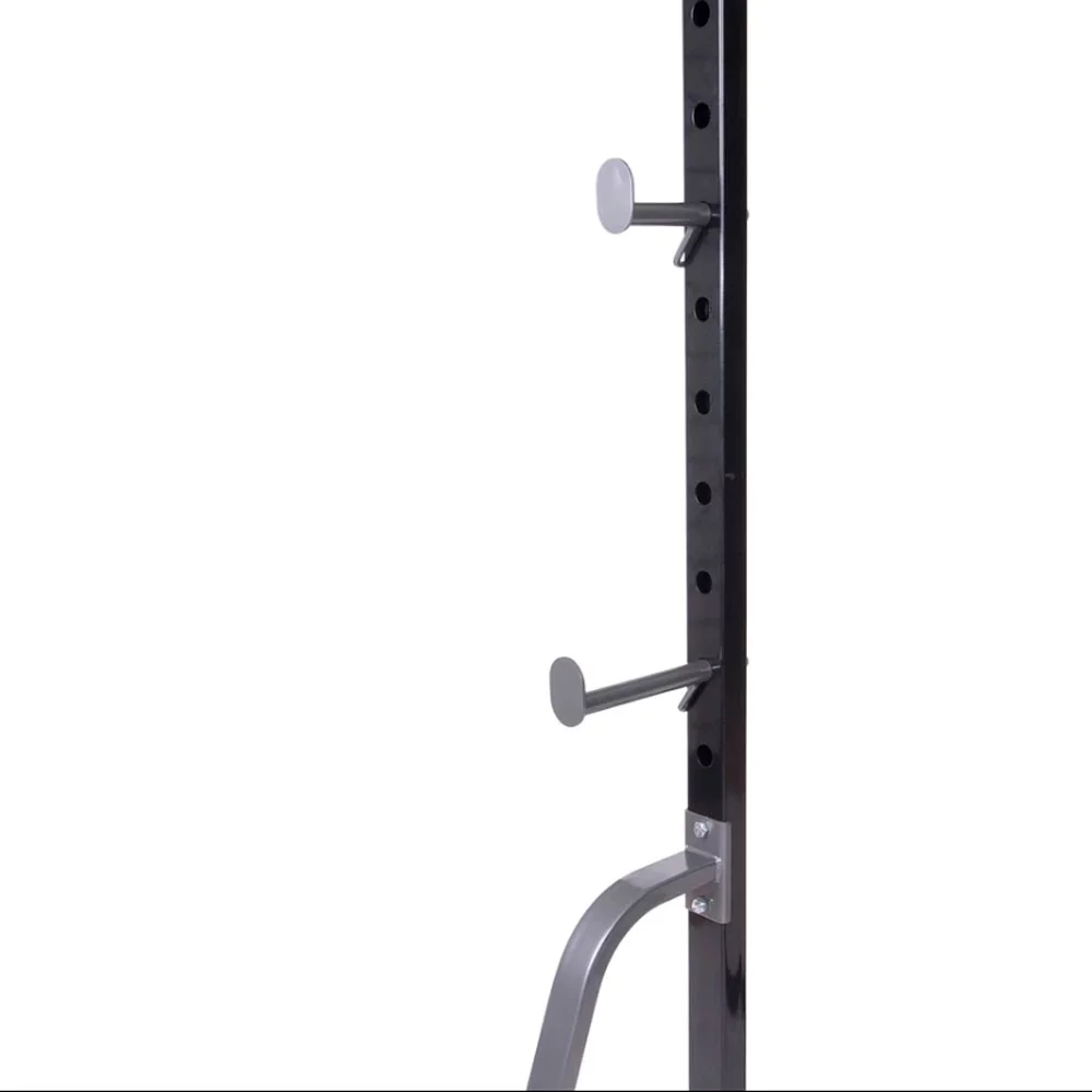 Body Champ PBC530 Power Rack System with Olympic Weight Plate, 46″ Wide, Max. Weight 300 Lbs.