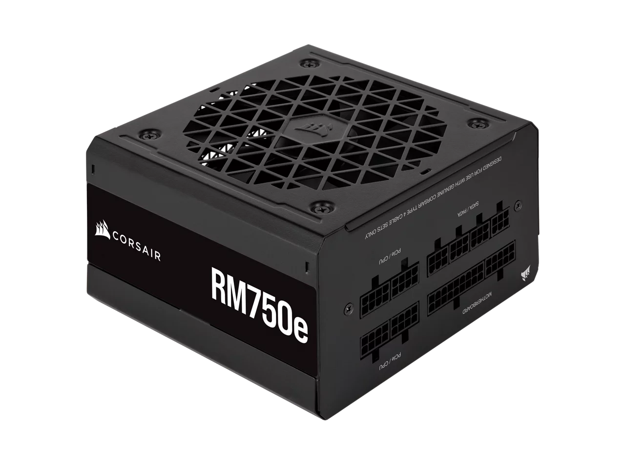 CORSAIR RM750e Fully Modular Low-Noise ATX Power Supply – ATX 3.0 & PCIe 5.0 Compliant – 105??C-Rated Capacitors – 80 PLUS Gold  Efficiency – Modern Standby Support