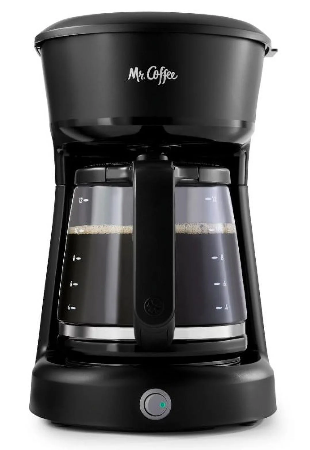 Mr. Coffee Simple Brew 12-Cup Switch Coffee Maker, Black