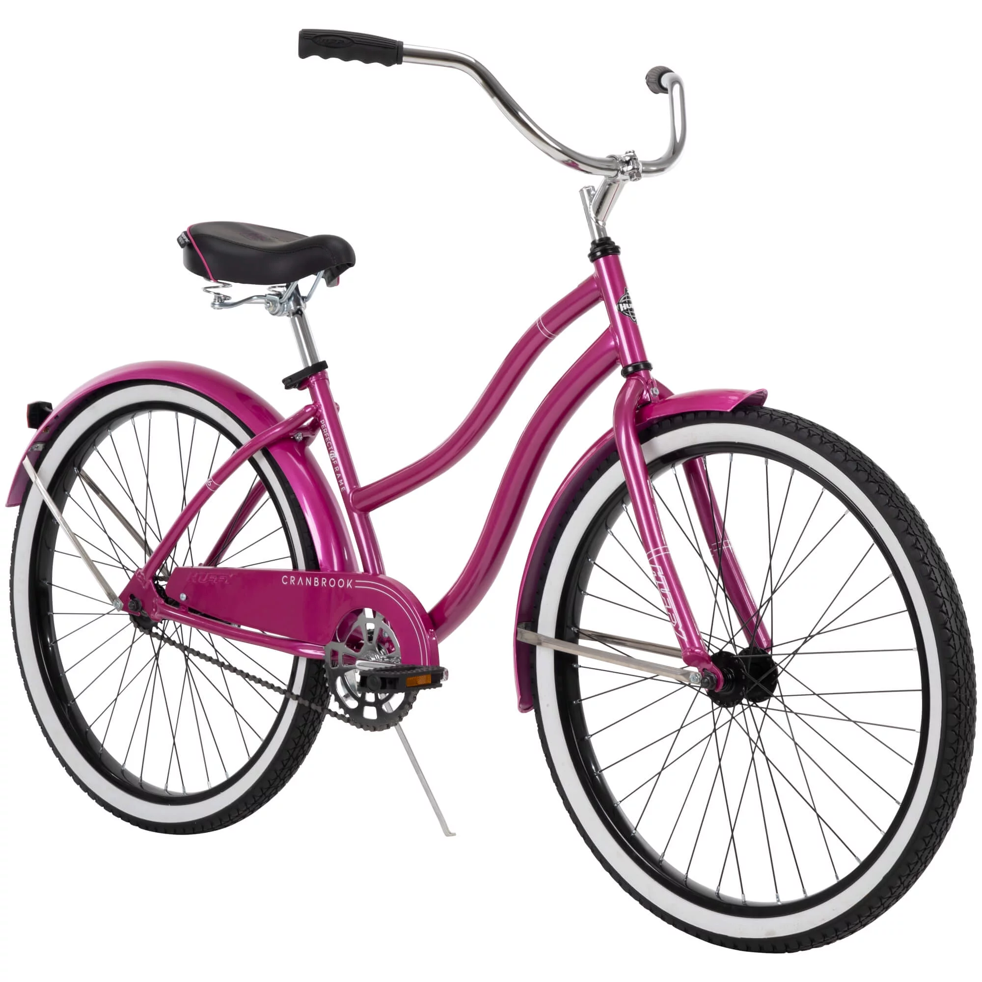 Huffy 26 inch Cranbrook Women’s Comfort Cruiser Bike, Ages 13″ Years,  Gray