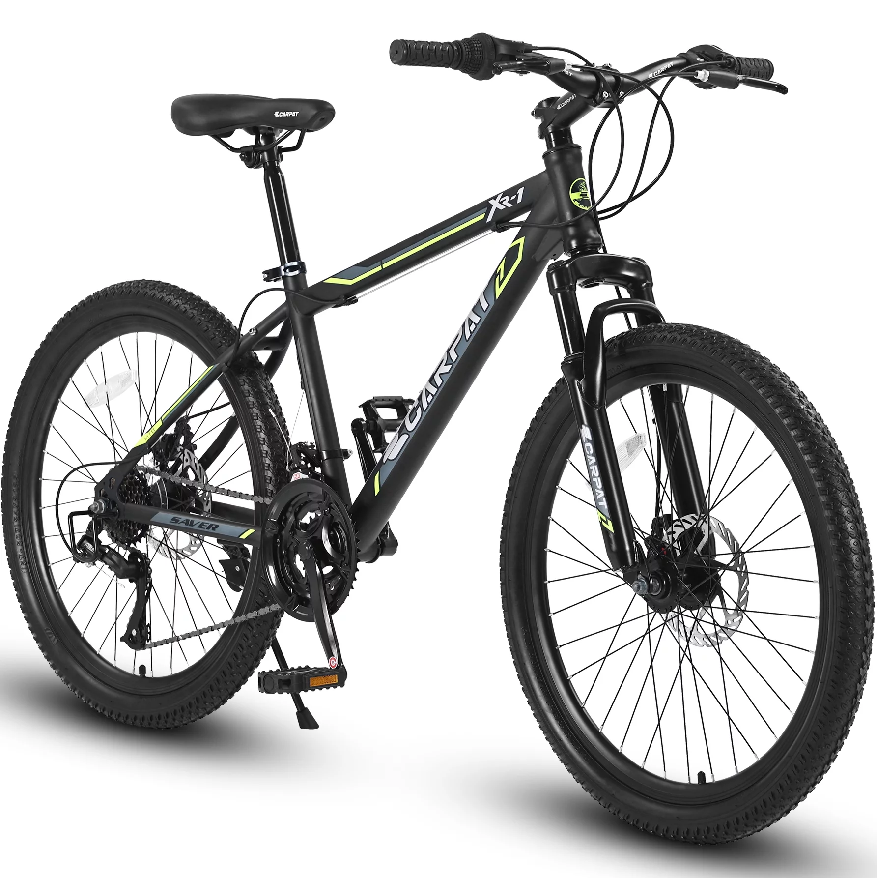 24 inch Kids Bike for Boys Girls, Kids Mountain Bike with Disc Brakes 21 Speed