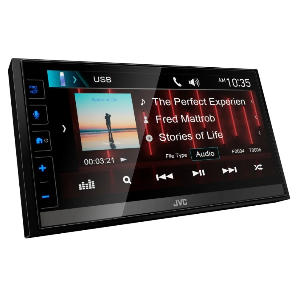 New JVC KW-M780BT 6.8″ Double-DIN Digital Multimedia Receiver with Backup Camera