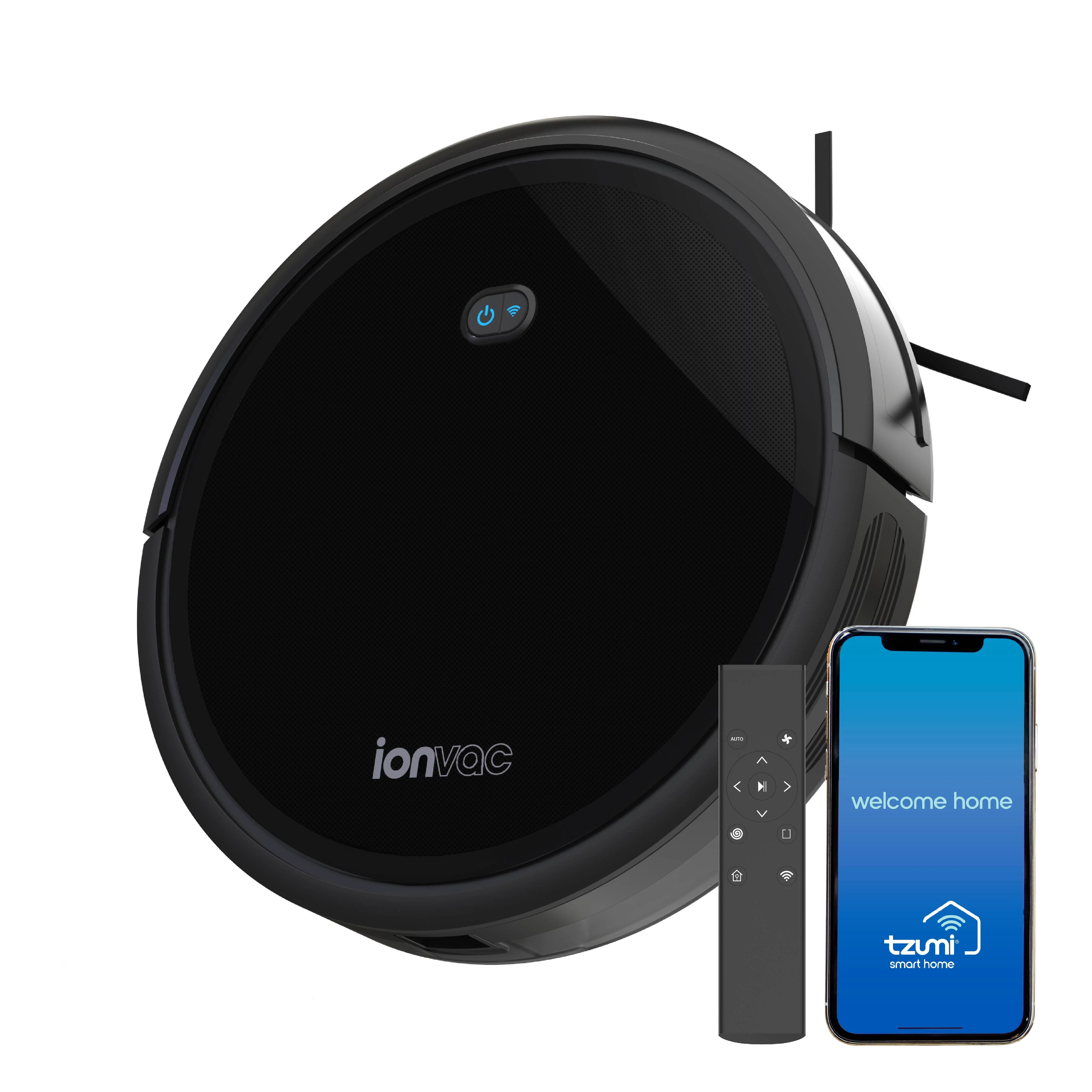 Ionvac SmartClean 2000 Robovac – WiFi Robotic Vacuum with App/Remote Control, New