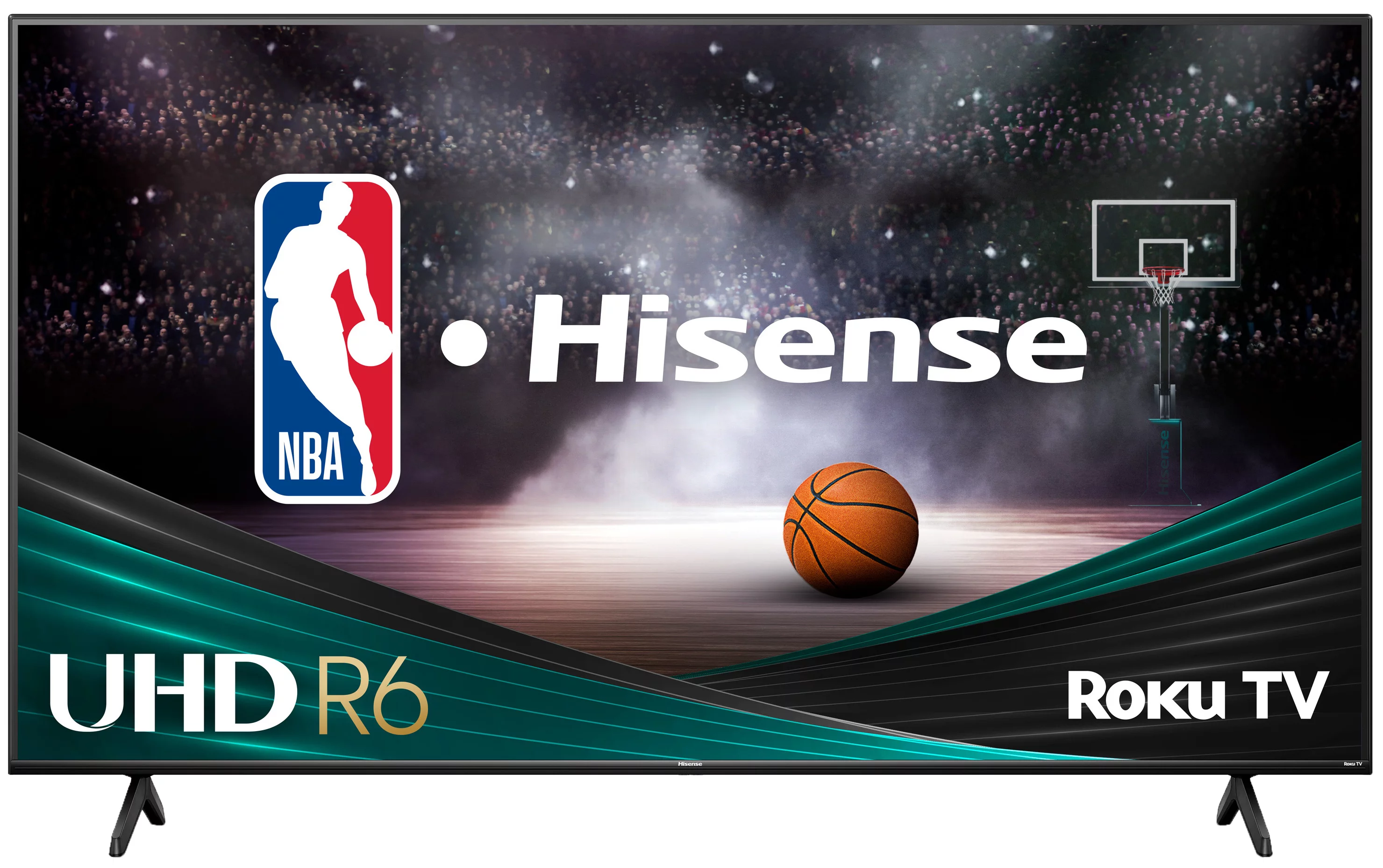 Hisense 58″ Class 4K UHD LED LCD Roku Smart TV HDR R6 Series 58R6E3