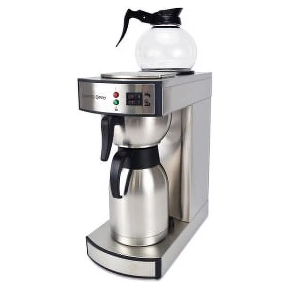 Coffee Pro Commercial Coffeemaker 2.32 quart – Stainless Steel – Stainless Steel