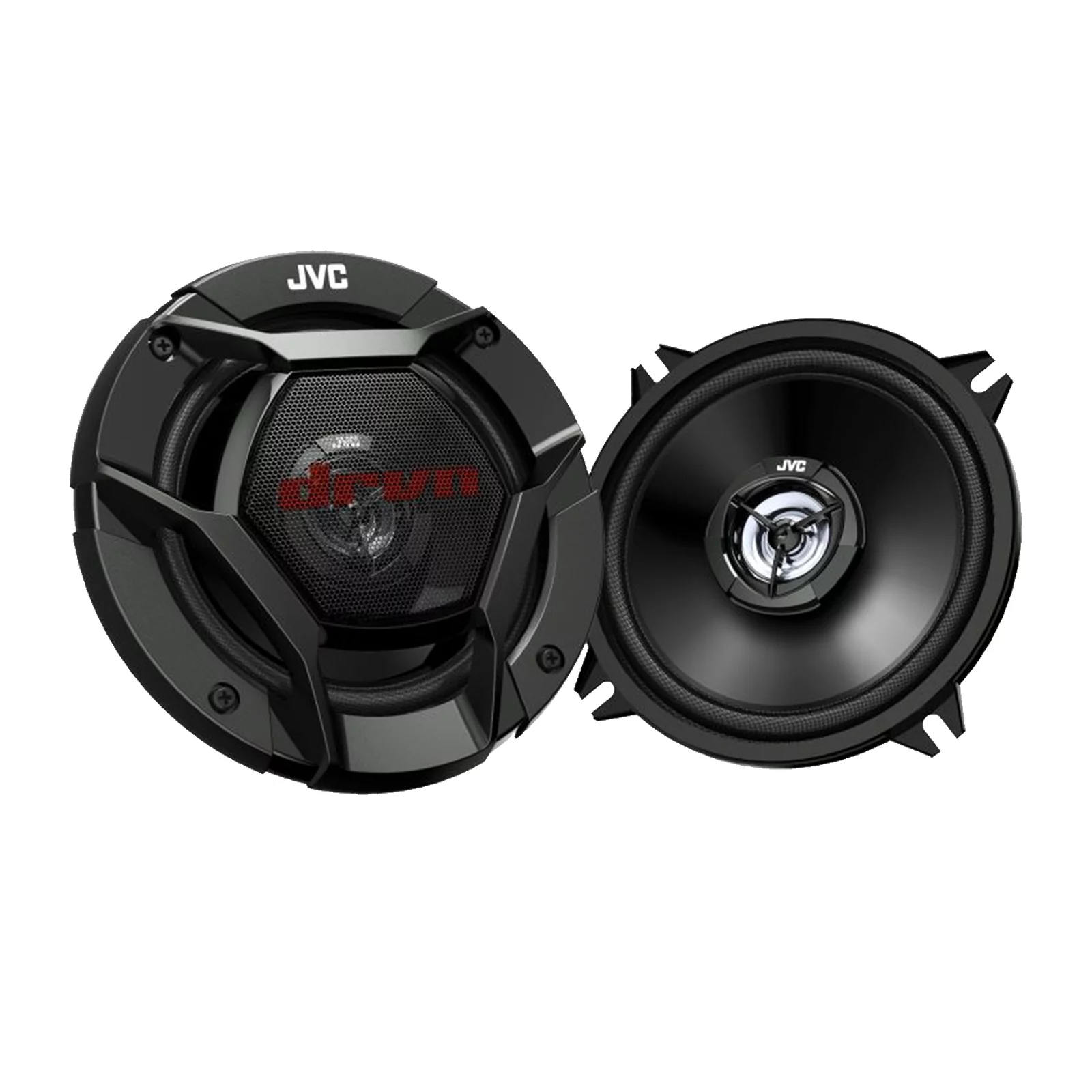 Car Speaker Package Of 2 Pairs of JVC CS-DR521 DR Sereis 5-1/4″ Inch 260 Watt 2-Way Upgrade Audio Stereo Coaxial Speakers Bundle Combo With Enrock 50 Foot 16 Gauge Speaker Wire