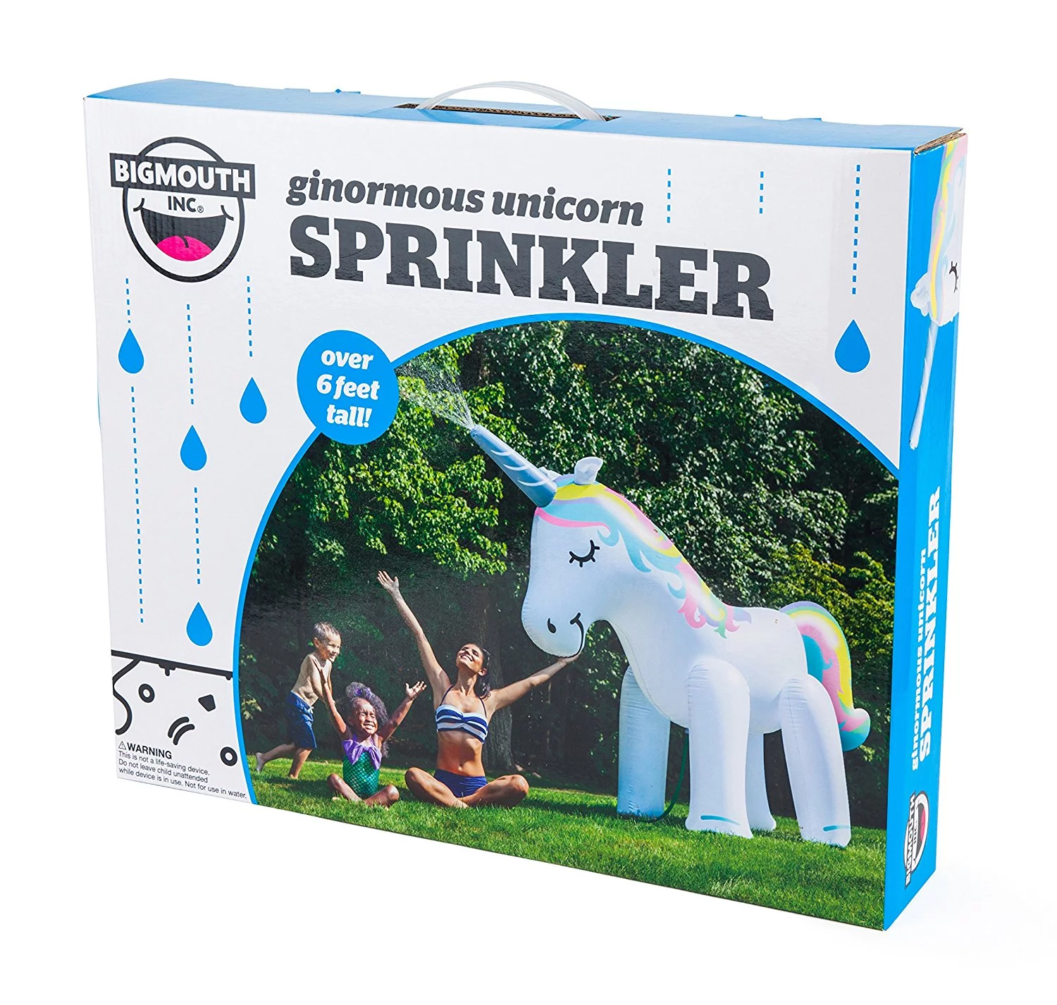 Celebration Bigmouth Giant Unicorn Yard Sprinkler