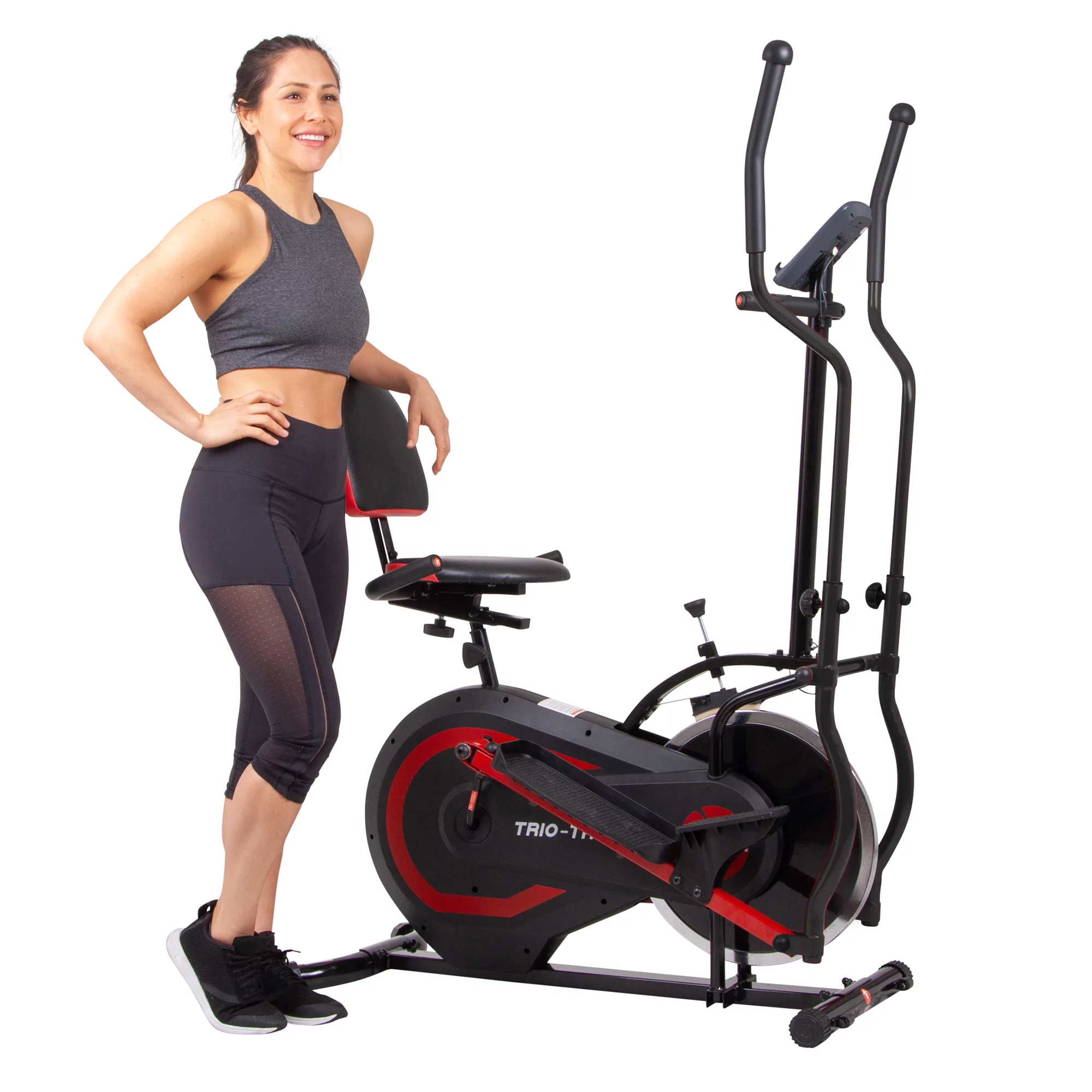 Body Flex Sports 3 in 1 Trio Trainer Home Gym Cardio Exercise Fitness Machine