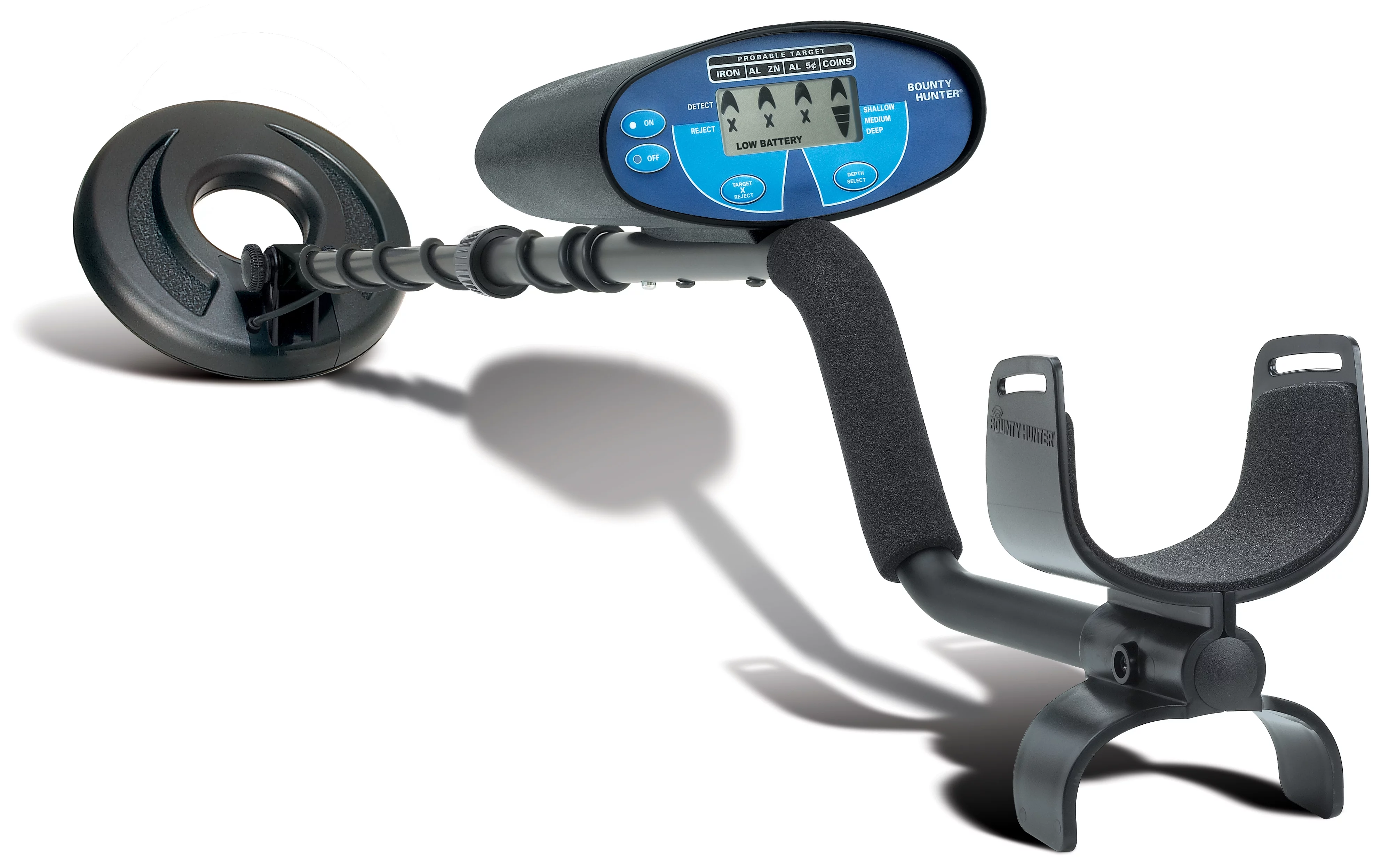 Bounty Hunter Pioneer EX Metal Detector – Digital (Black)