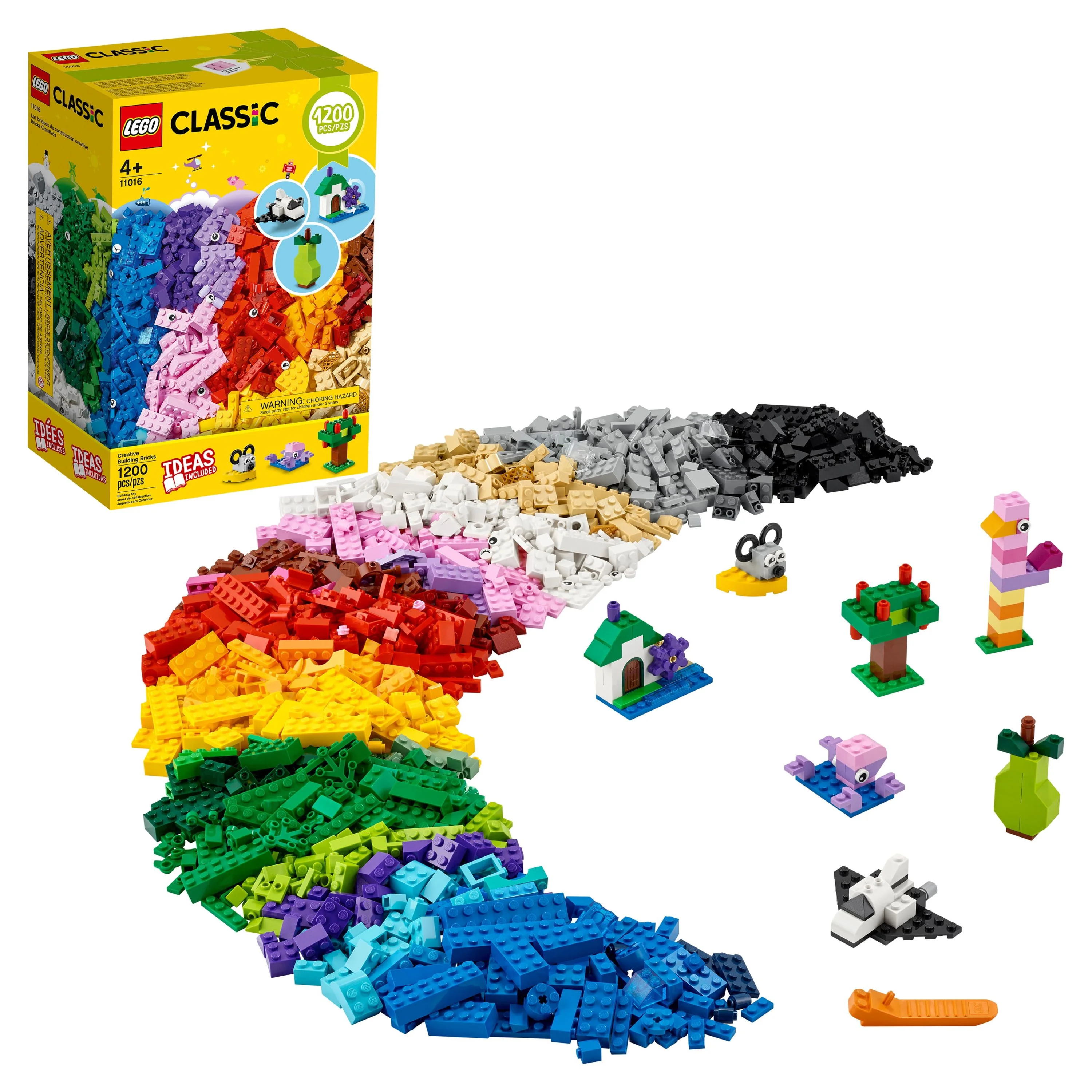 LEGO Classic Creative Building Bricks 11016 Building Toy Set (1,200 Pieces)