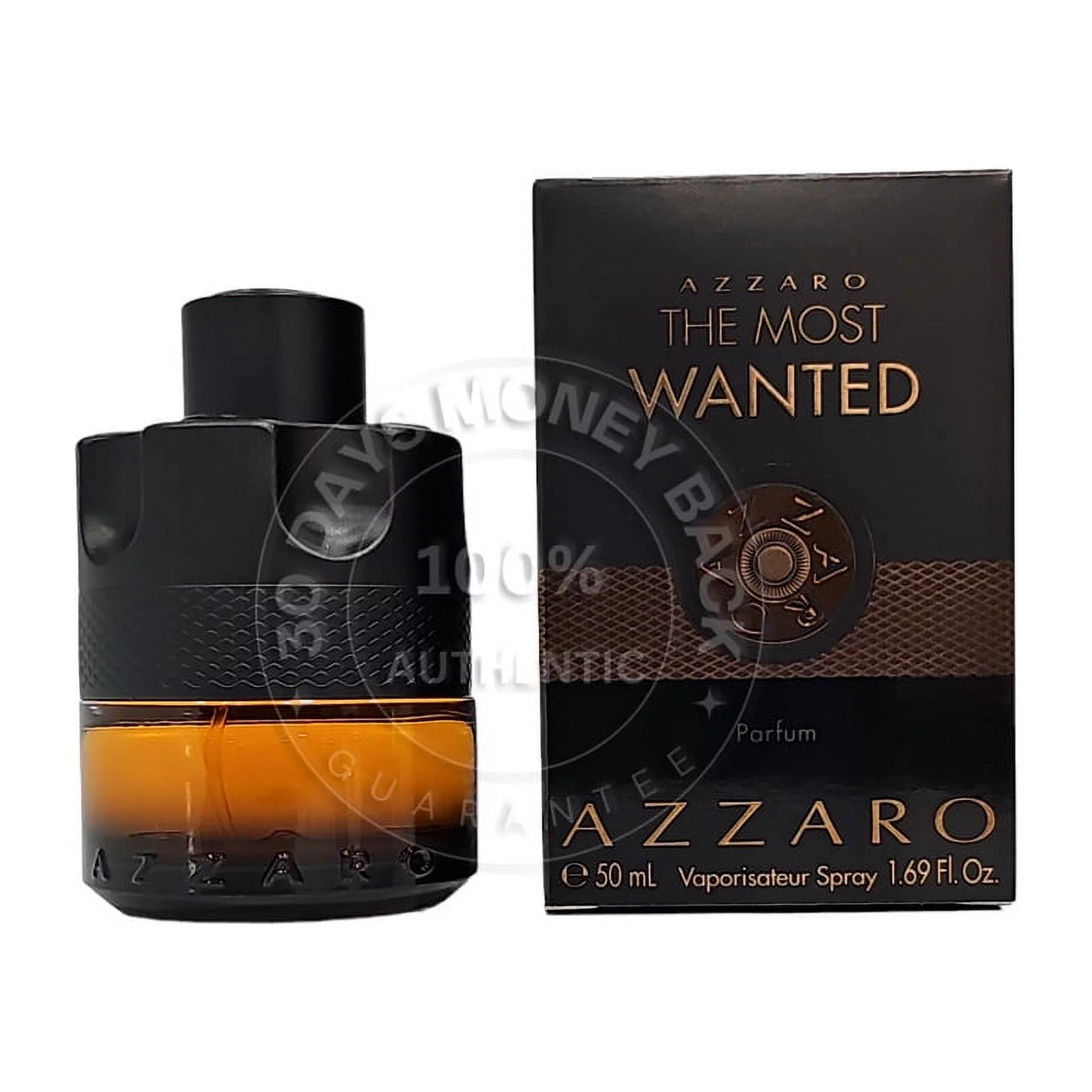 Azzaro Men’s The Most Wanted Parfum 1.7 oz Fragrances 3614273638869