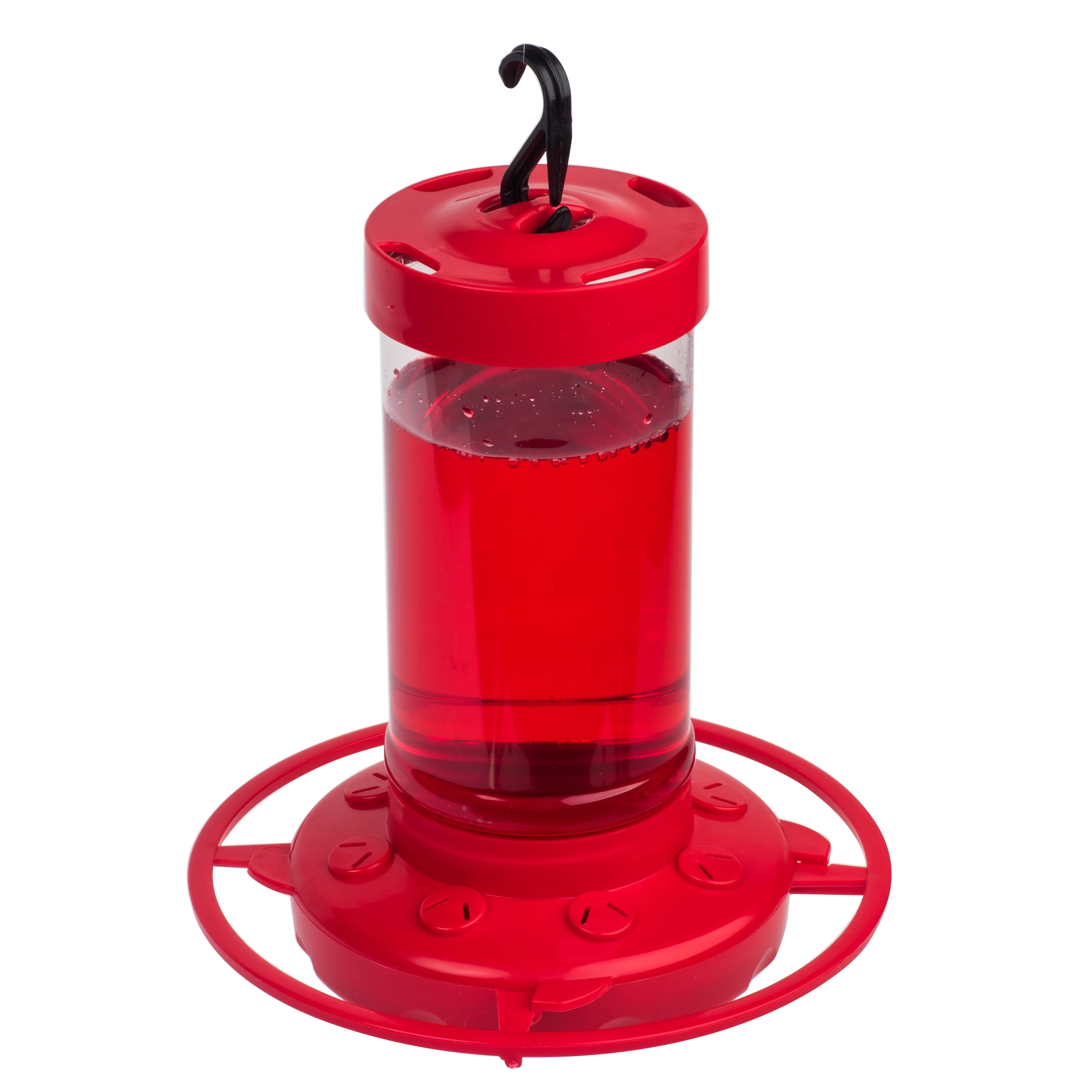 First Nature Hummingbird Feeder, 16 oz, Red, Plastic