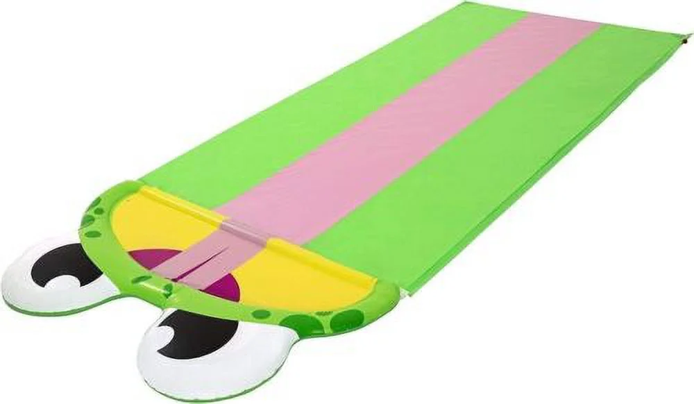 Friendly Frog Slide 16ft Water Slide with sprinkler & 3 lanes H2OGo