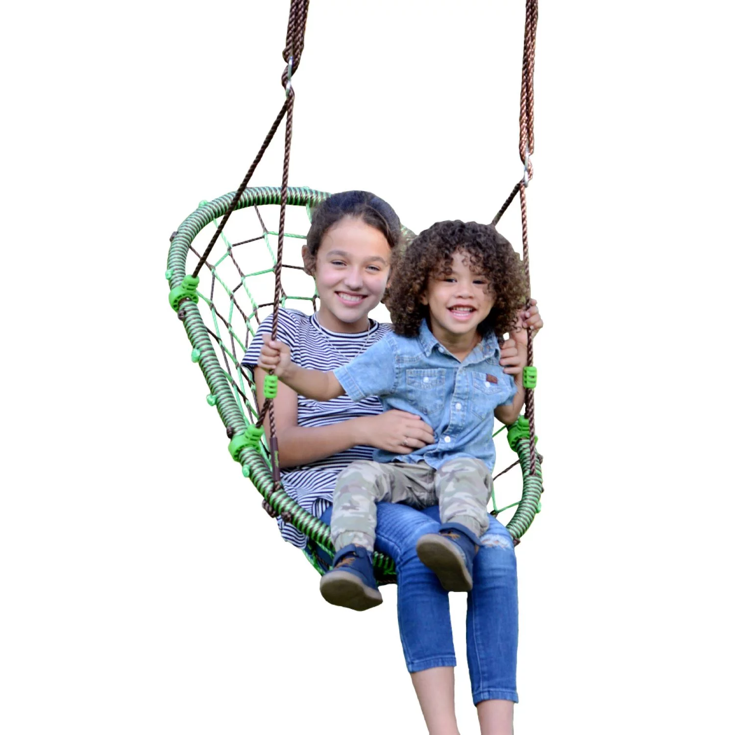 Swurfer Woval Tree Swing, Indoor and Outdoor Rocking Swing, Holds 400 lbs, Ages 4 and up