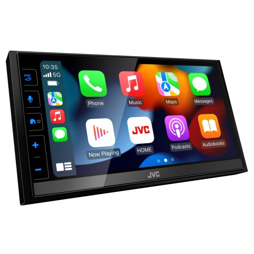 New JVC KW-M785BW 6.8″ Shallow-Chassis Multimedia Receiver with Backup Camera