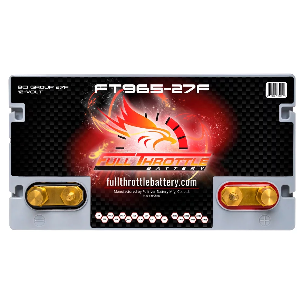 Full Throttle FT965-27F Group 65 AGM Battery