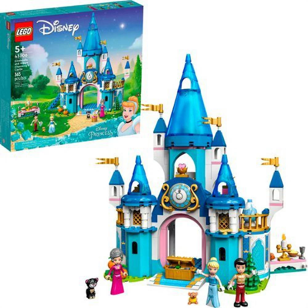 Lego Disney Princess Cinderella and Prince Charming’s Castle 43206