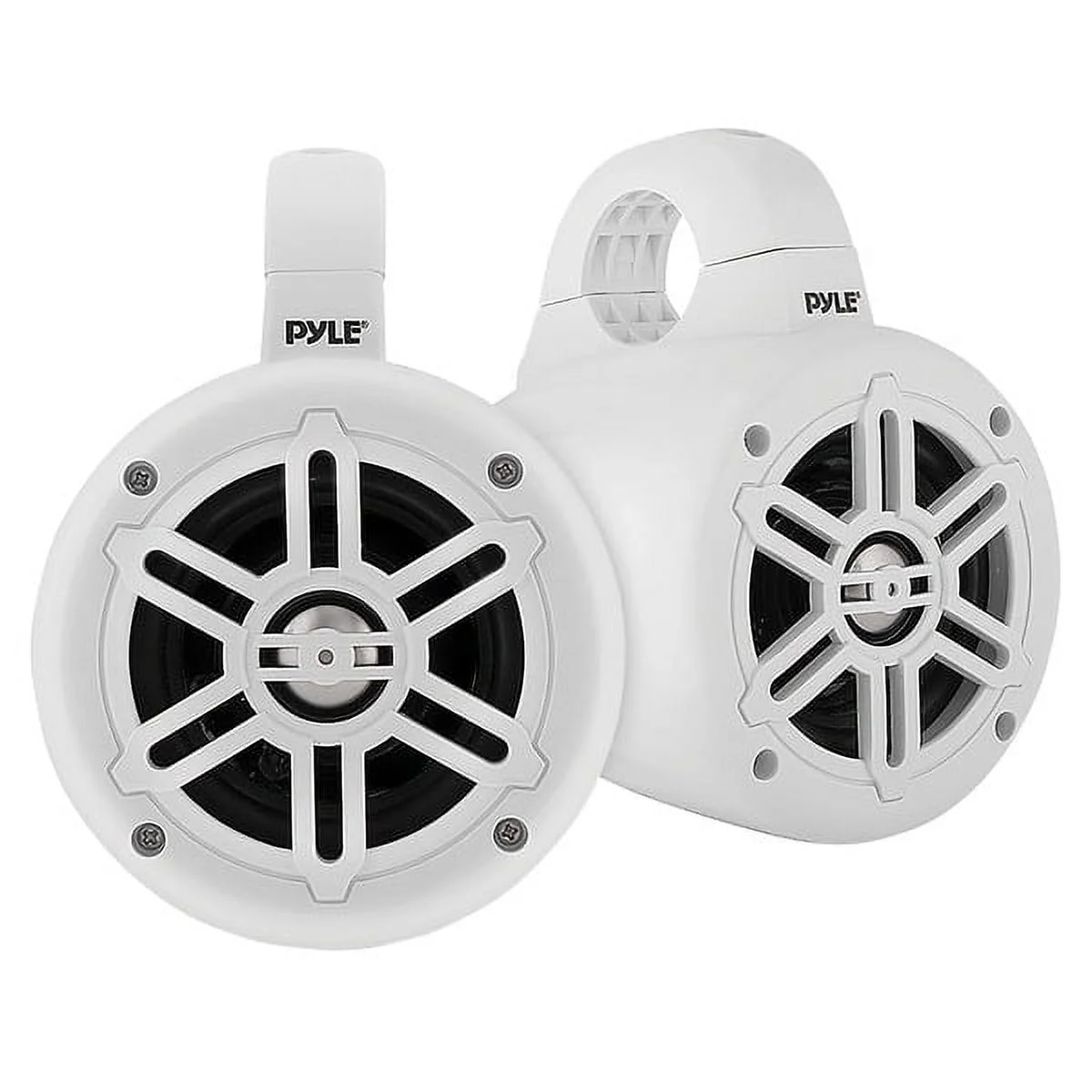 Pyle Pyle Plmrwb45w 4-inch 300-watt-max Waterproof Marine Wakeboard Tower Speakers