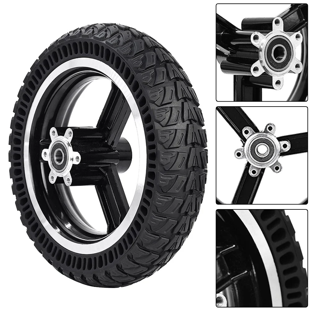 Ana 9 inch 9×2.25 Electric Scooter Solid Front Tire+Wheel Hub for Kugoo M4