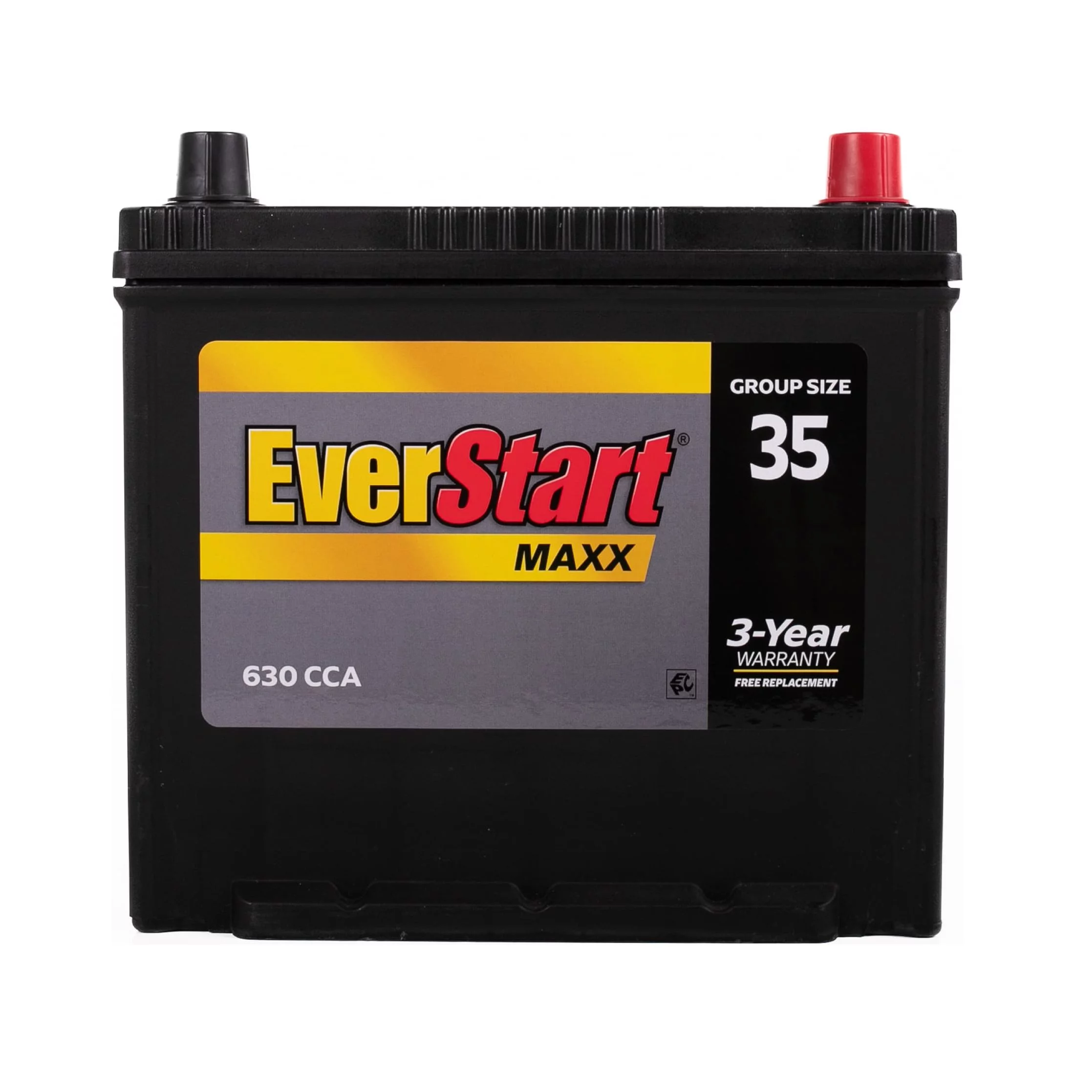 EverStart Maxx Lead Acid Automotive Battery, Group Size 35N, 12 Volt 640 CCA