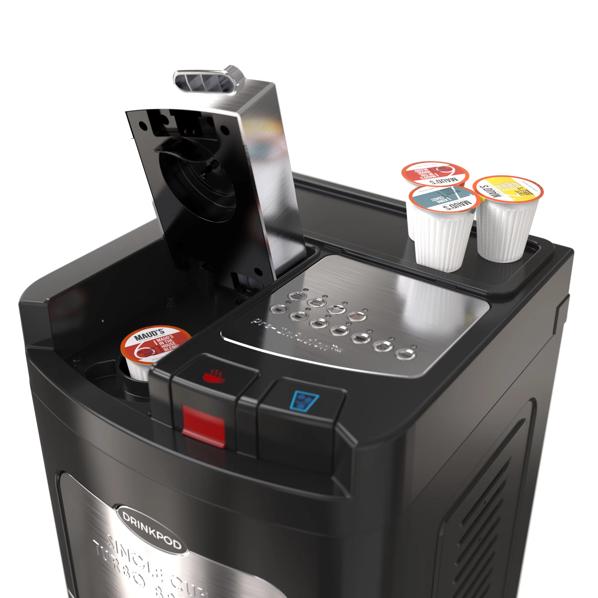 Drinkpod Water Dispenser And  Integrated K Cup Coffee Maker