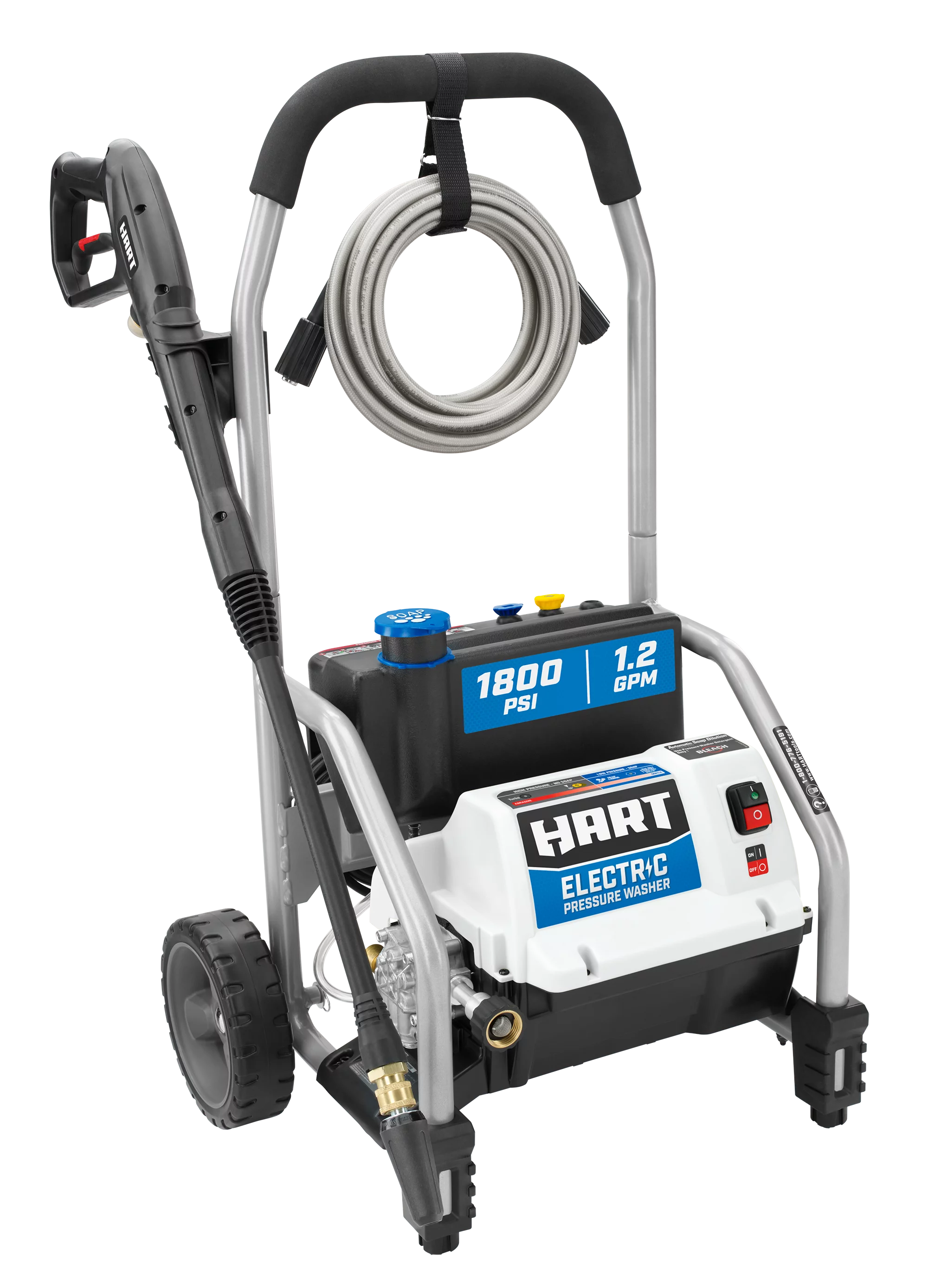 HART 1800 PSI at 1.2 GPM Electric Pressure Washer