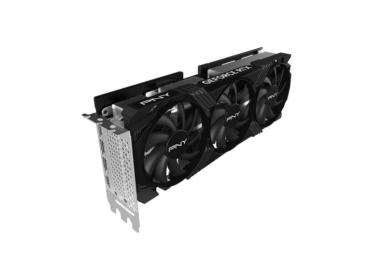 PNY GeForce RTX 4070 Ti SUPER 16GB VERTO Overclocked Triple Fan DLSS 3 Graphics Card – VCG4070TS16TFXPB1-O