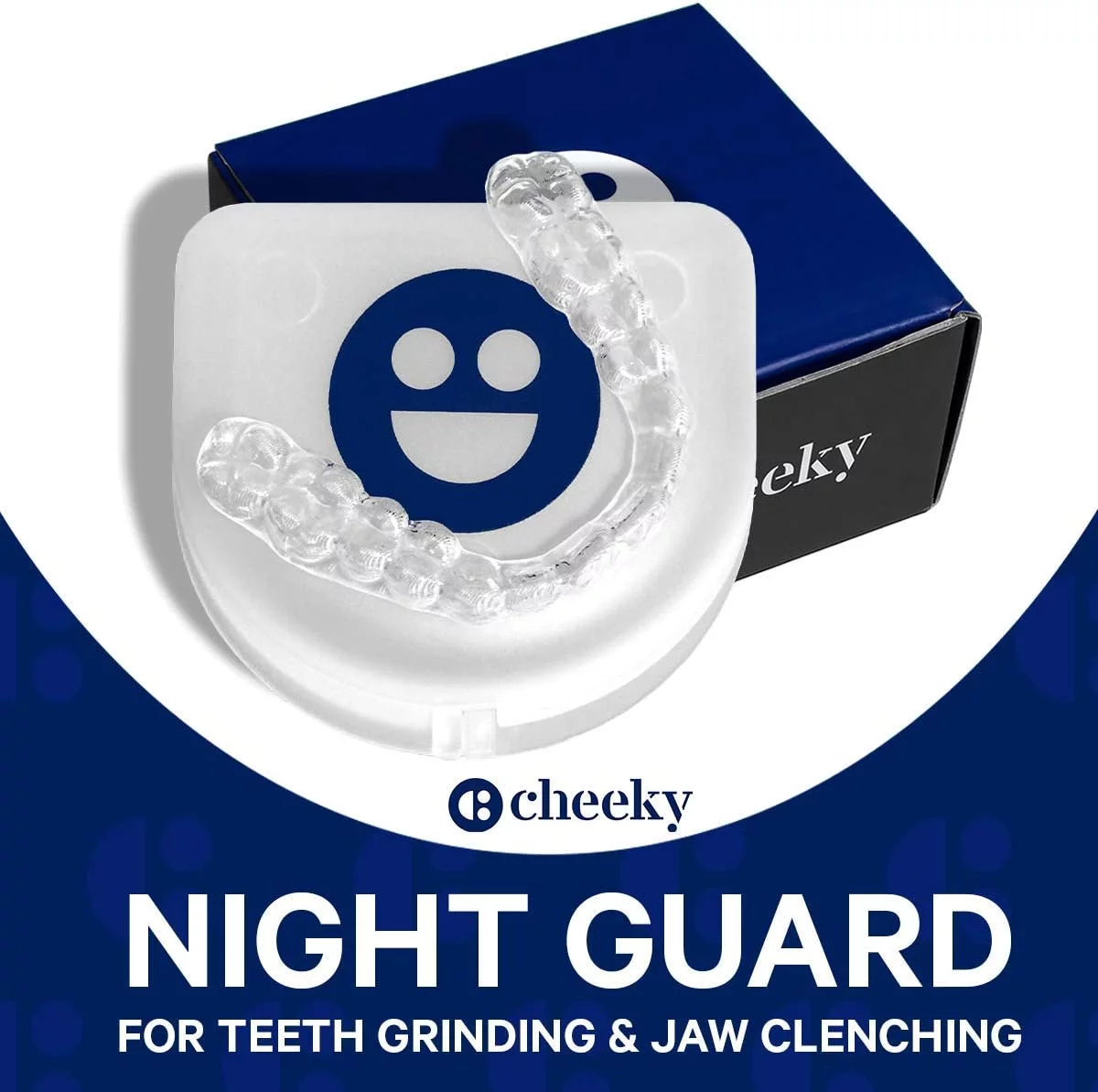 Cheeky at-Home Custom Night Guard Kit – Create The Best Fitting Dental Grade Mouth Guards for Grinding Teeth (Bruxism) & TMJ Relief Night Guard