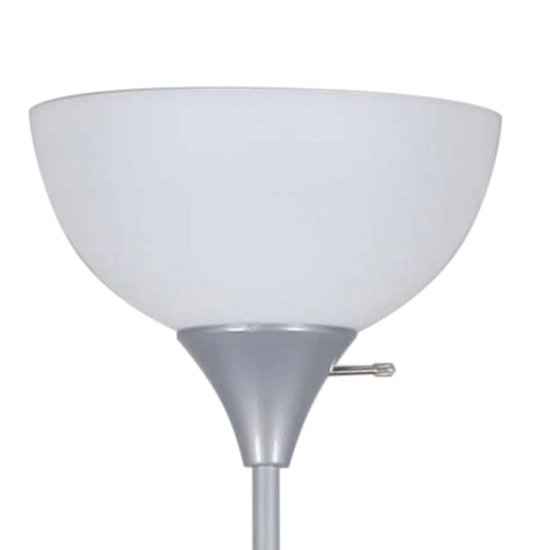 Mainstays 71″ Floor Lamp, White, Plastic, Modern, Perfect for Home and Office Use