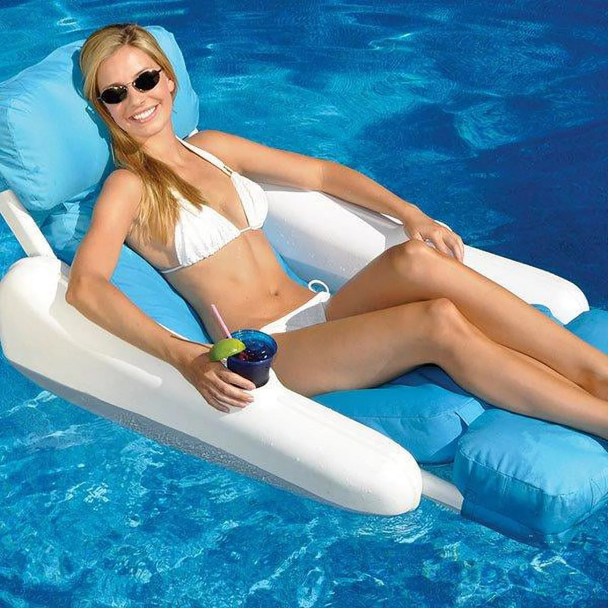 Swimline Sunchaser SunSoft Cushioned Luxury Lounger