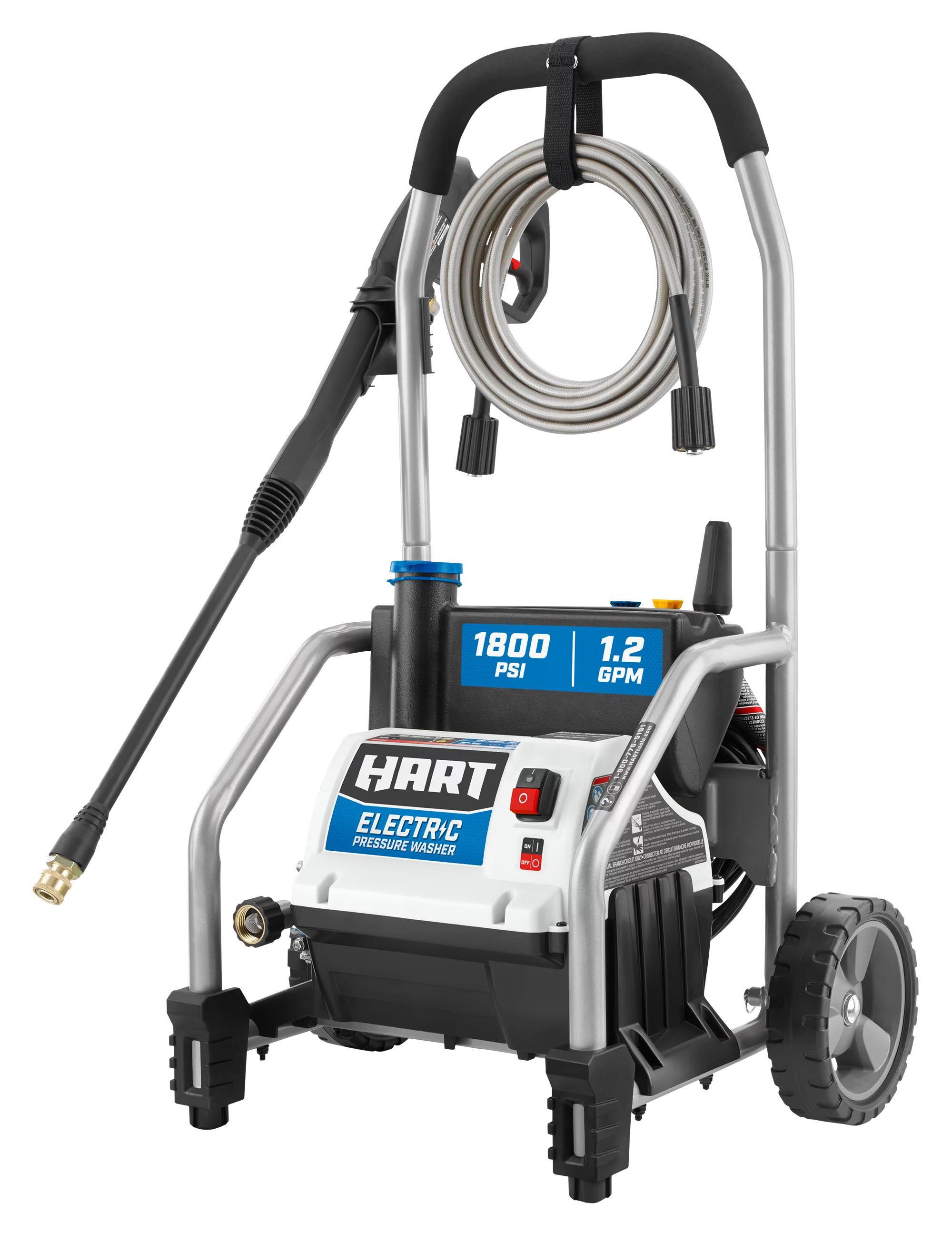 HART 1800 PSI at 1.2 GPM Electric Pressure Washer