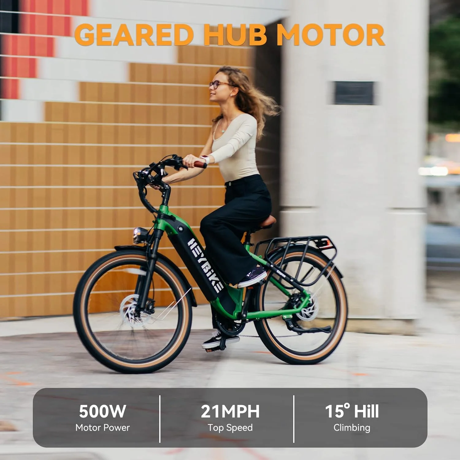 Heybike Electric Bike for Adults Cityrun