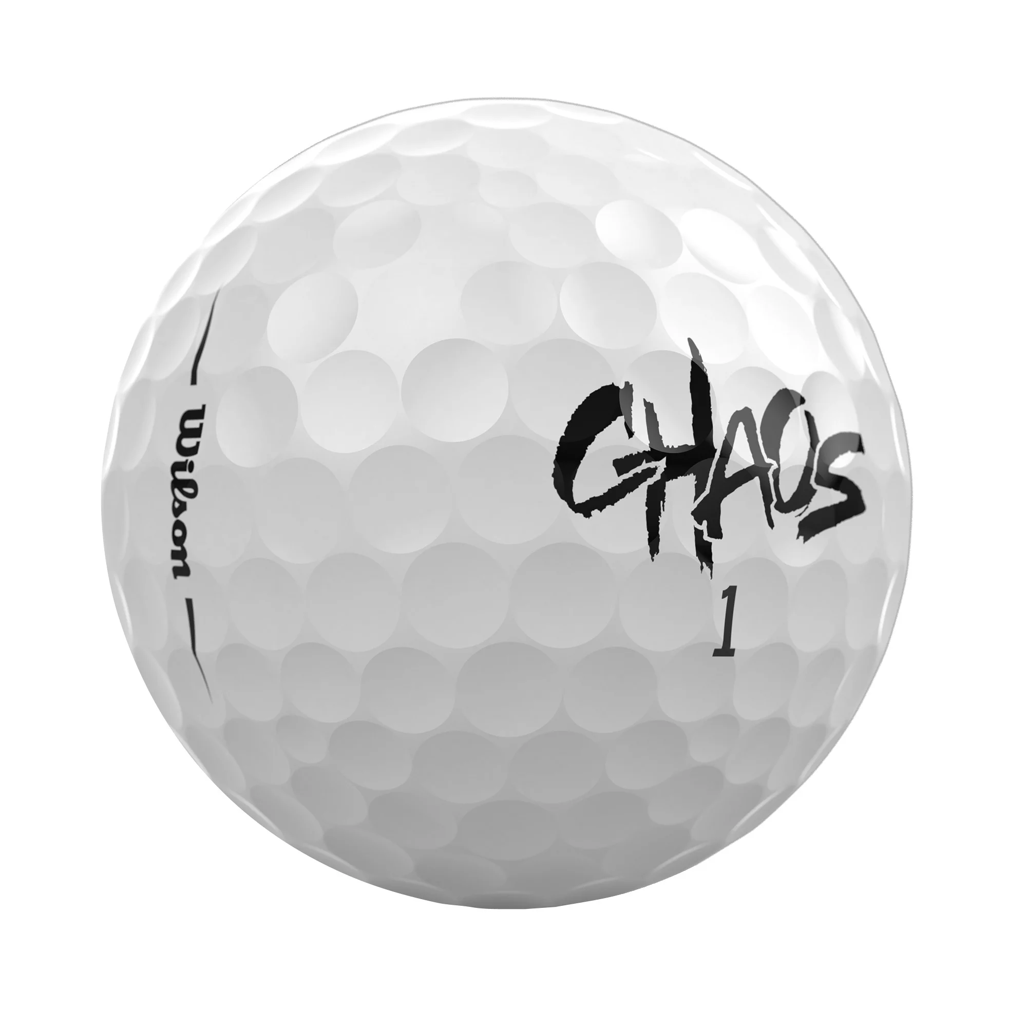 Wilson Chaos Golf Balls, White – 24-Pack