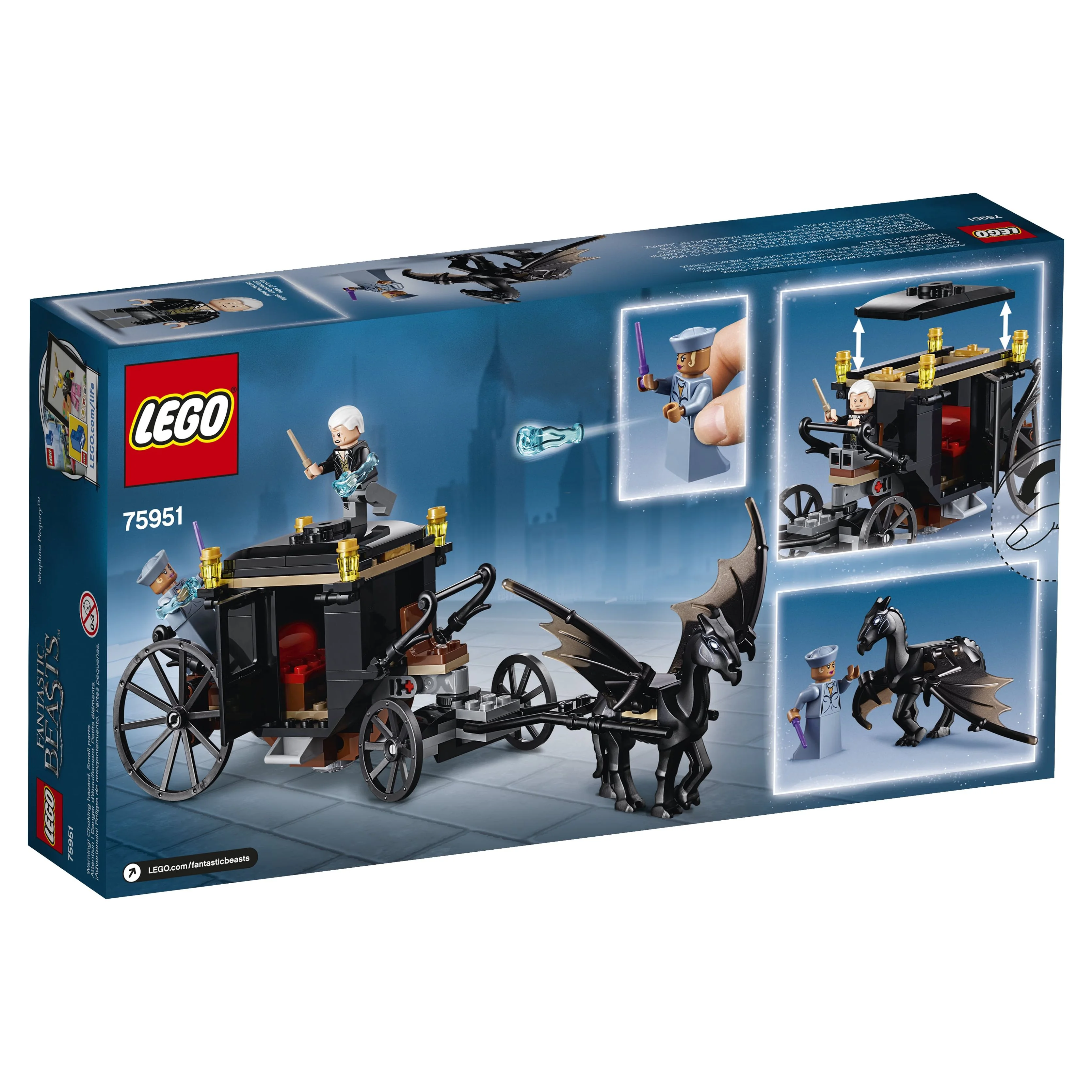 LEGO Harry Potter Grindelwald’S Escape 75951