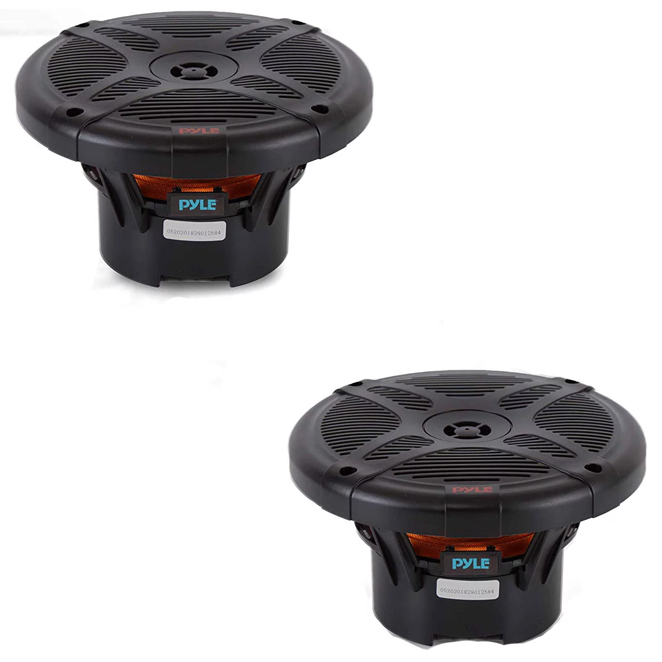 Pyle PLMRBT65B Waterproof 6.5 Inch 600 Watt Bluetooth Marine Speakers (1 Pair)