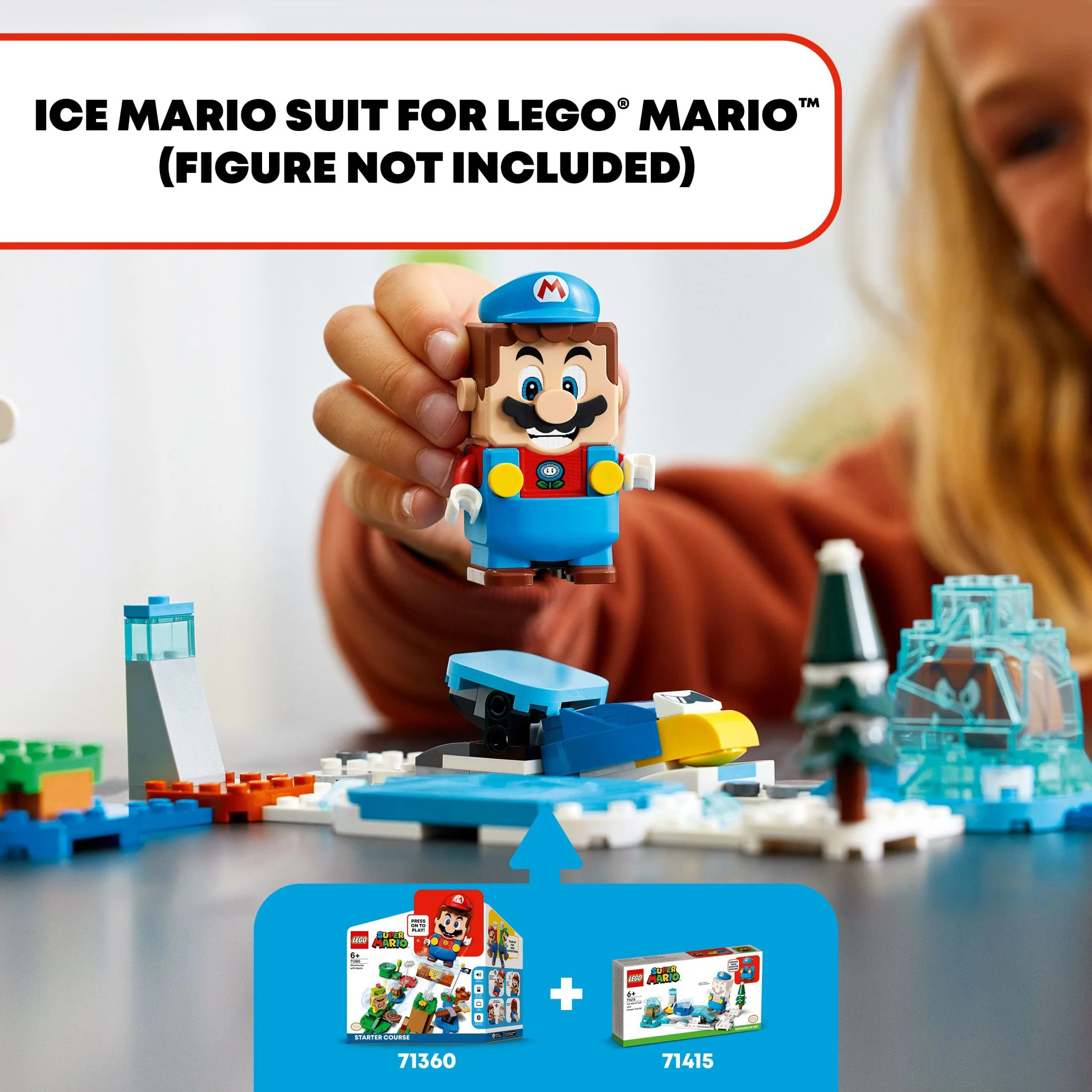 LEGO Super Mario Ice Suit & Frozen WorldExpansion Set 71415