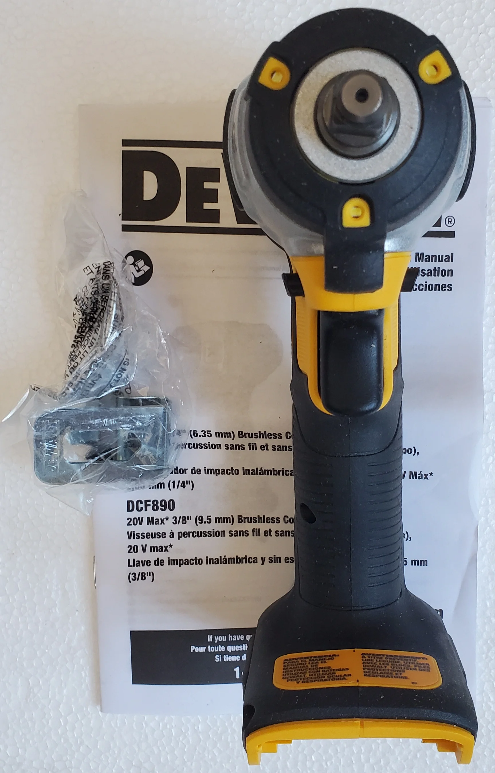 Dewalt DCF911B 20V MAX 1/2″ Cordless Impact Wrench