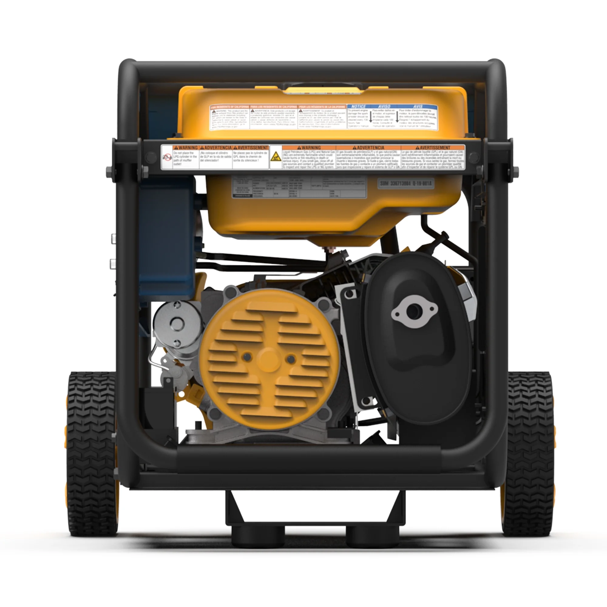 FIRMAN T04073 Tri-Fuel 5000/4000 Watts 120/240 Electric Start Portable Generator with CO Alert