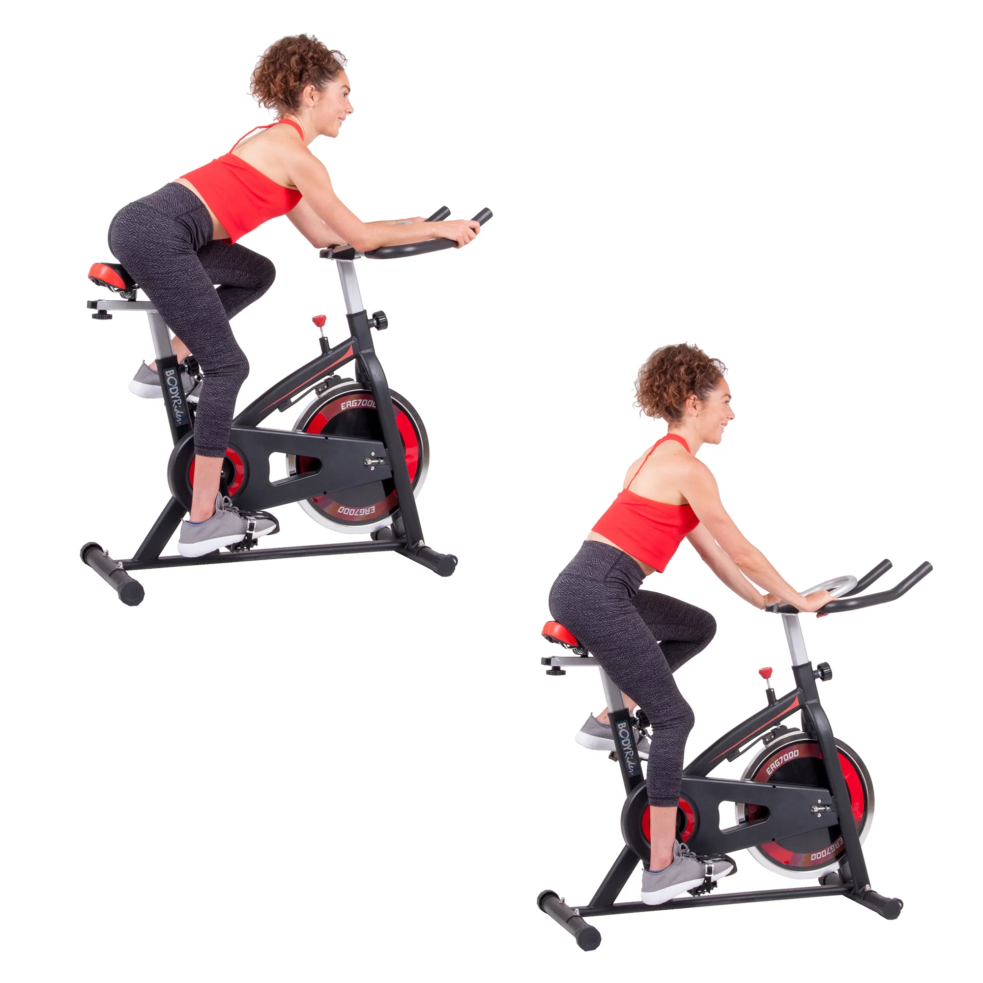 Body Rider ERG7000 PRO Cycling Trainer Stationary Bike, Max. Weight Capacity 250 Lbs.