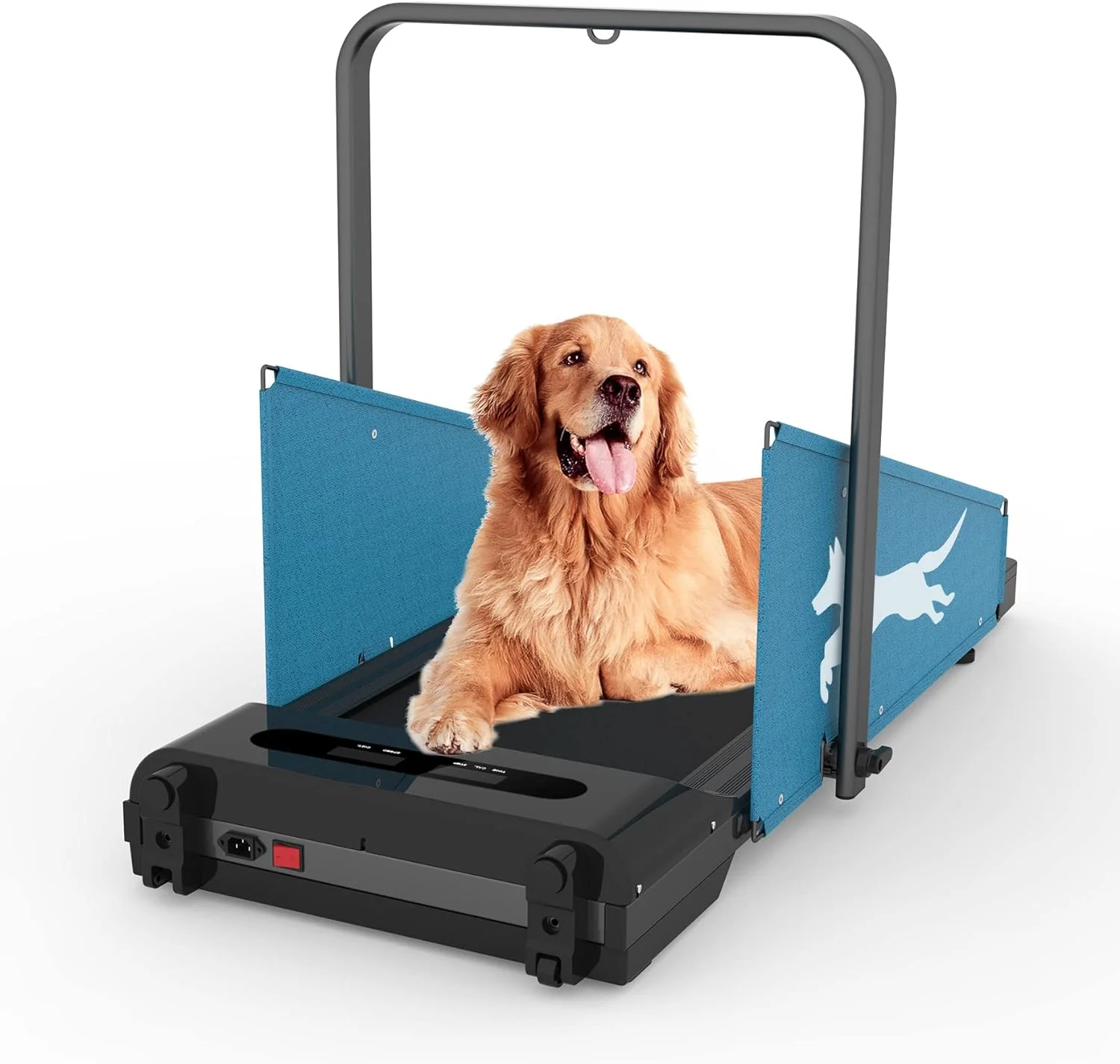 2-in-1 Dog Treadmill for Home – 220lbs Weight Capacity Folding Pet Training Machine Exercise Workout Foldable Running Machine Portable for Running Walking, Easy Installation