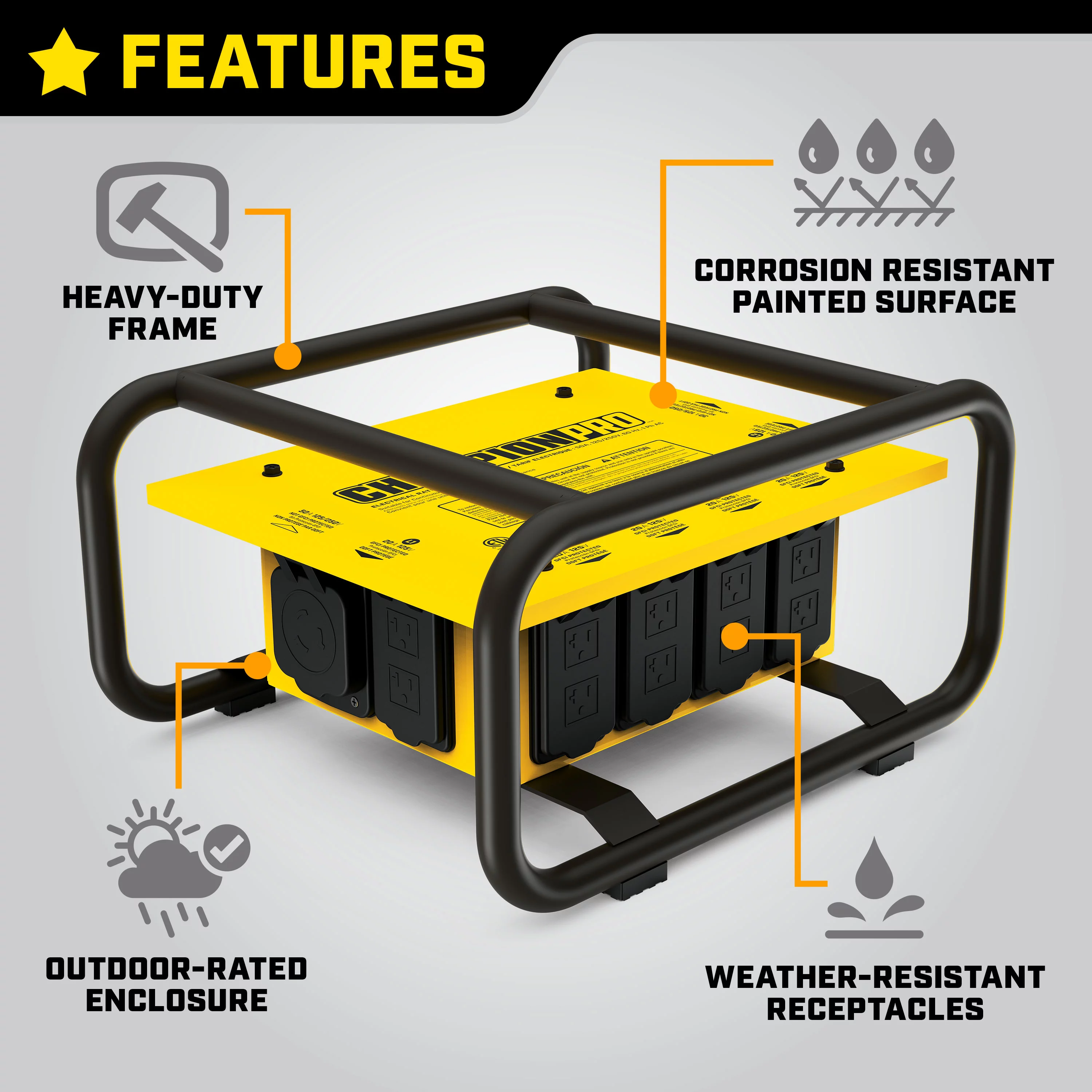 Champion Power Equipment Power Distribution Box