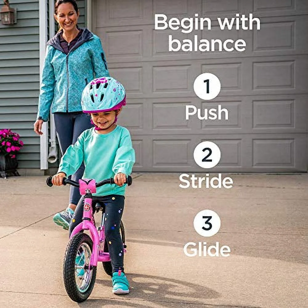 Schwinn  12 in. Girls Balance Bike, Green