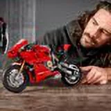 LEGO Technic: Ducati Panigale V4 R 42107 (646 Pieces) 2020 with Valinor Frustration-Free Packaging