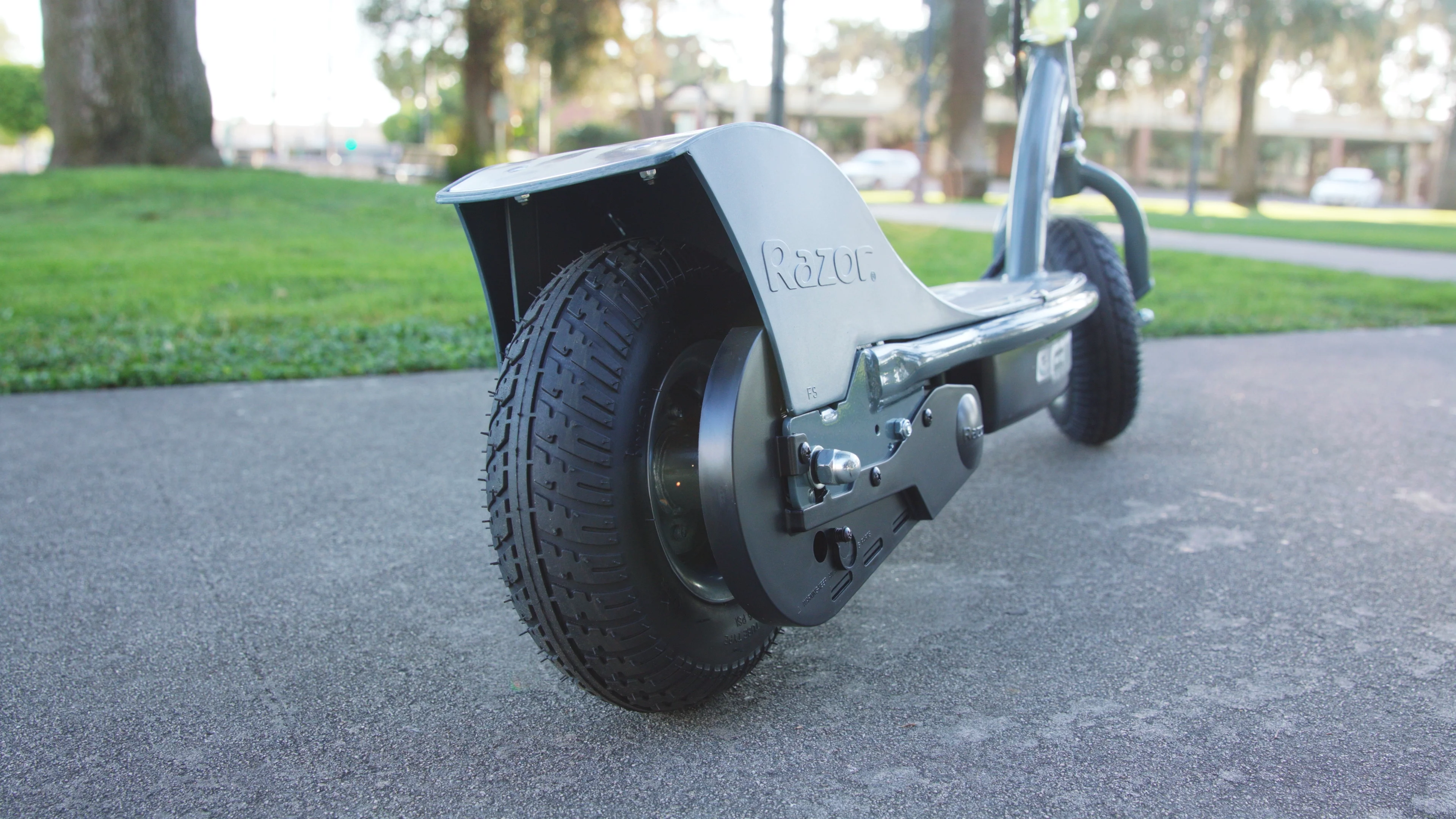 Razor E300 Ride-On 24V High-Torque Motorized Electric Powered Scooter, Gray