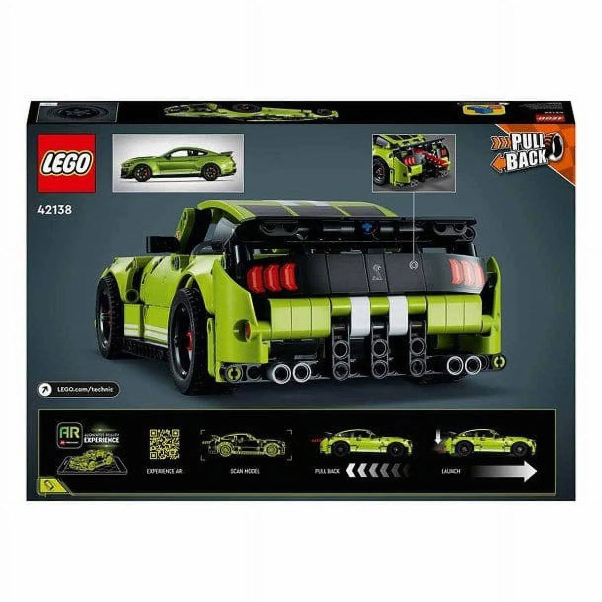 Lego Technic Ford Mustang Shelby GT500 42138