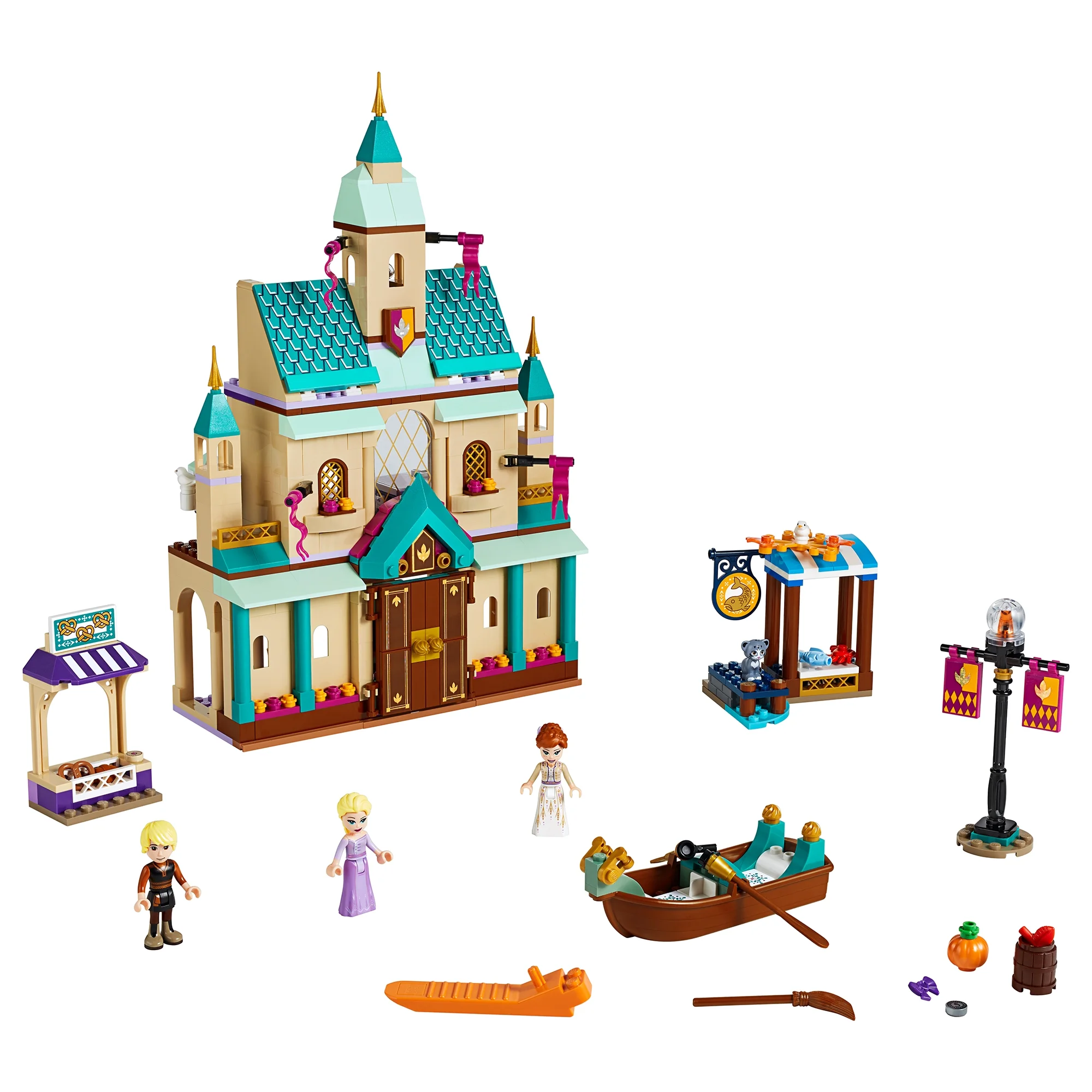 LEGO Disney Frozen II Arendelle Castle Village 41167 Toy Building Set in Multicolor