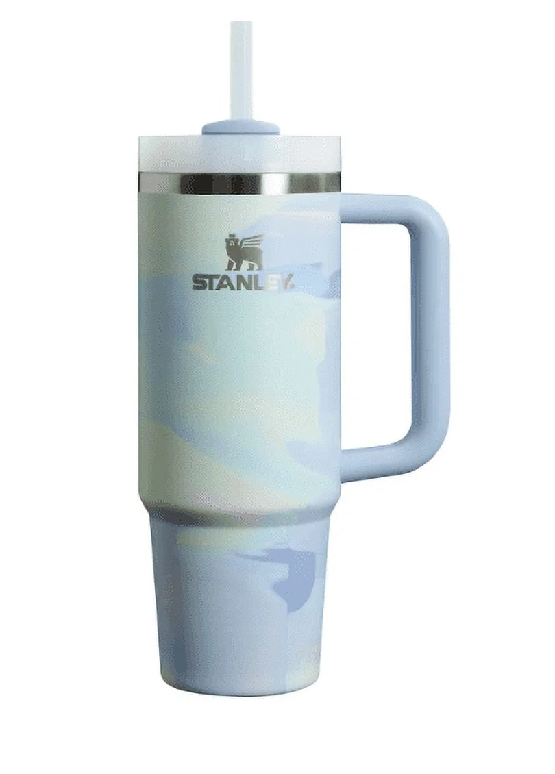 THE CLEAN SLATE QUENCHER H2.0 FLOWSTATE TUMBLER | 30 OZ-Cool Serene Brushstroke